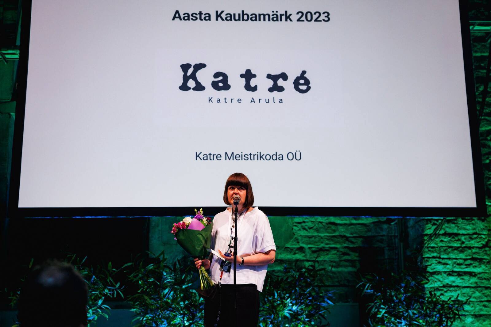 „Aasta kaubamärk 2023“ tiitli pälvinud kaubamärgi Katré omanik Katre Arula