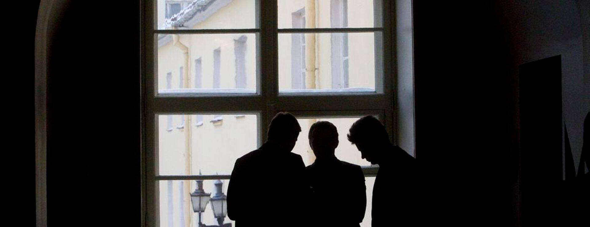 Ken-Marti Vaher, Margus Tsahkna ja Urmas Reinsalu Riigikogus 2010. aastal.