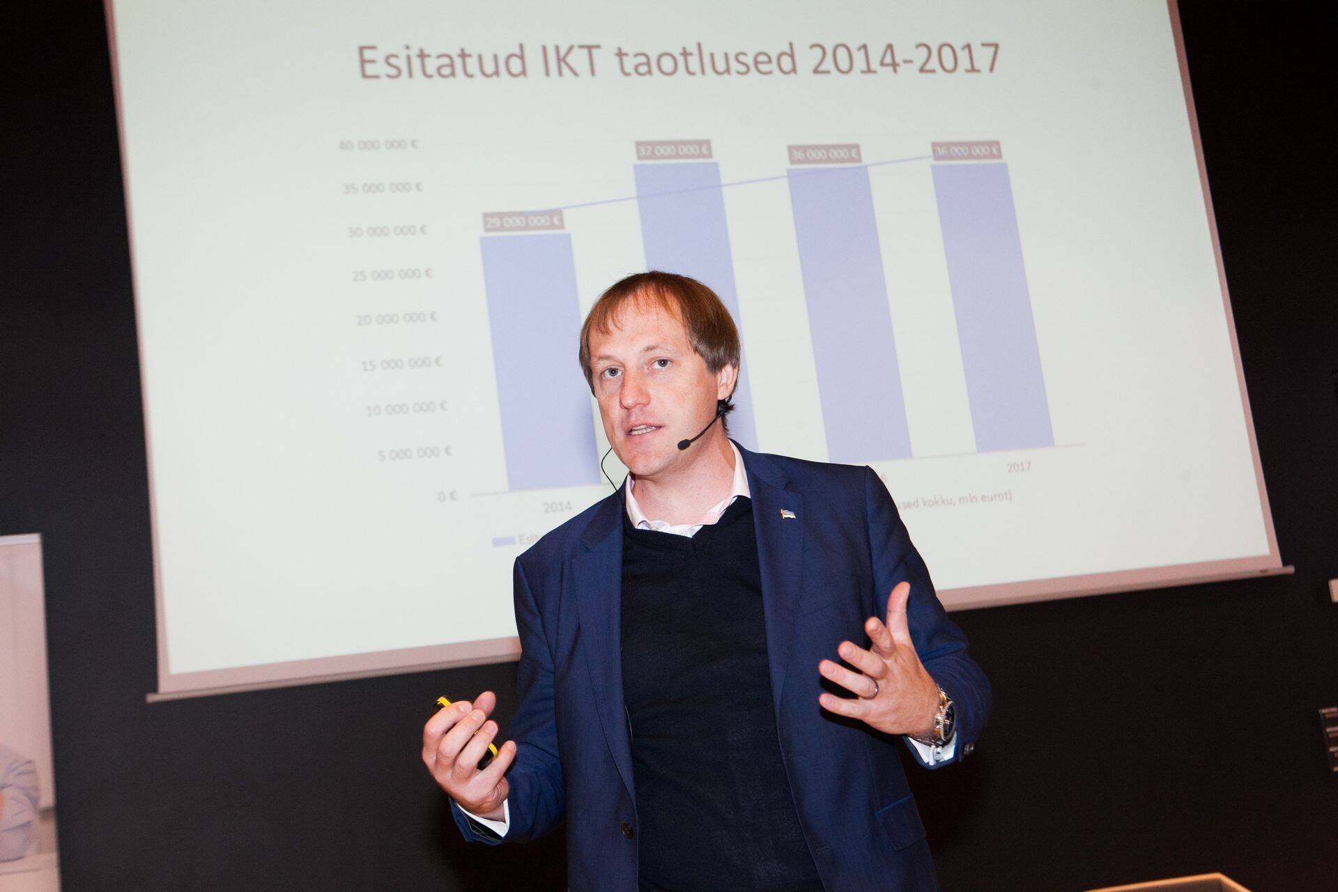 Taavi Kotka esinemas IKT Aastakonverenstil