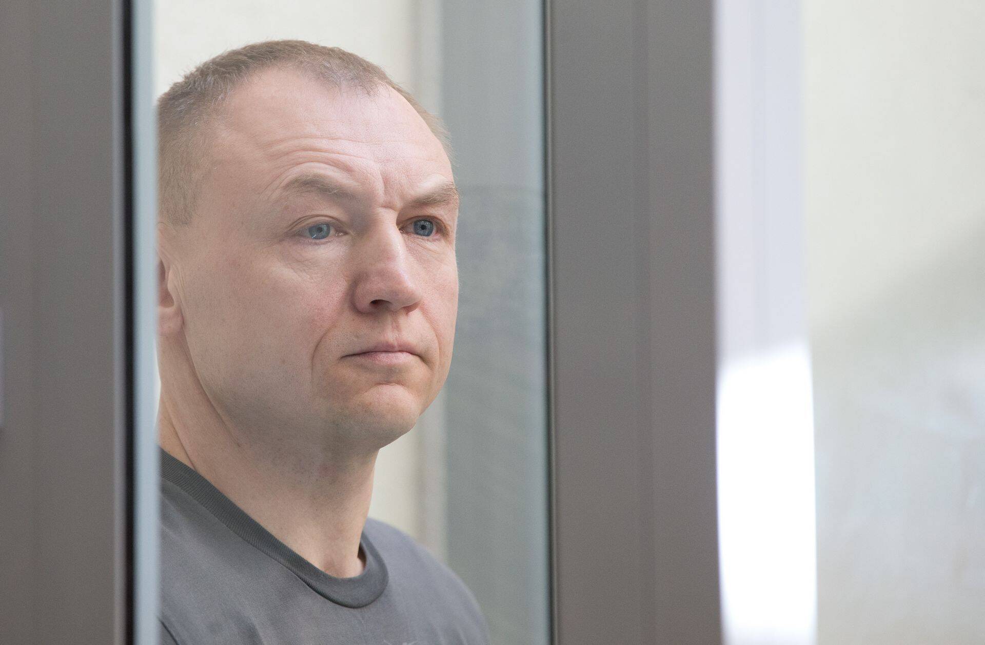 Eston Kohver Pihkva kohtumajas.