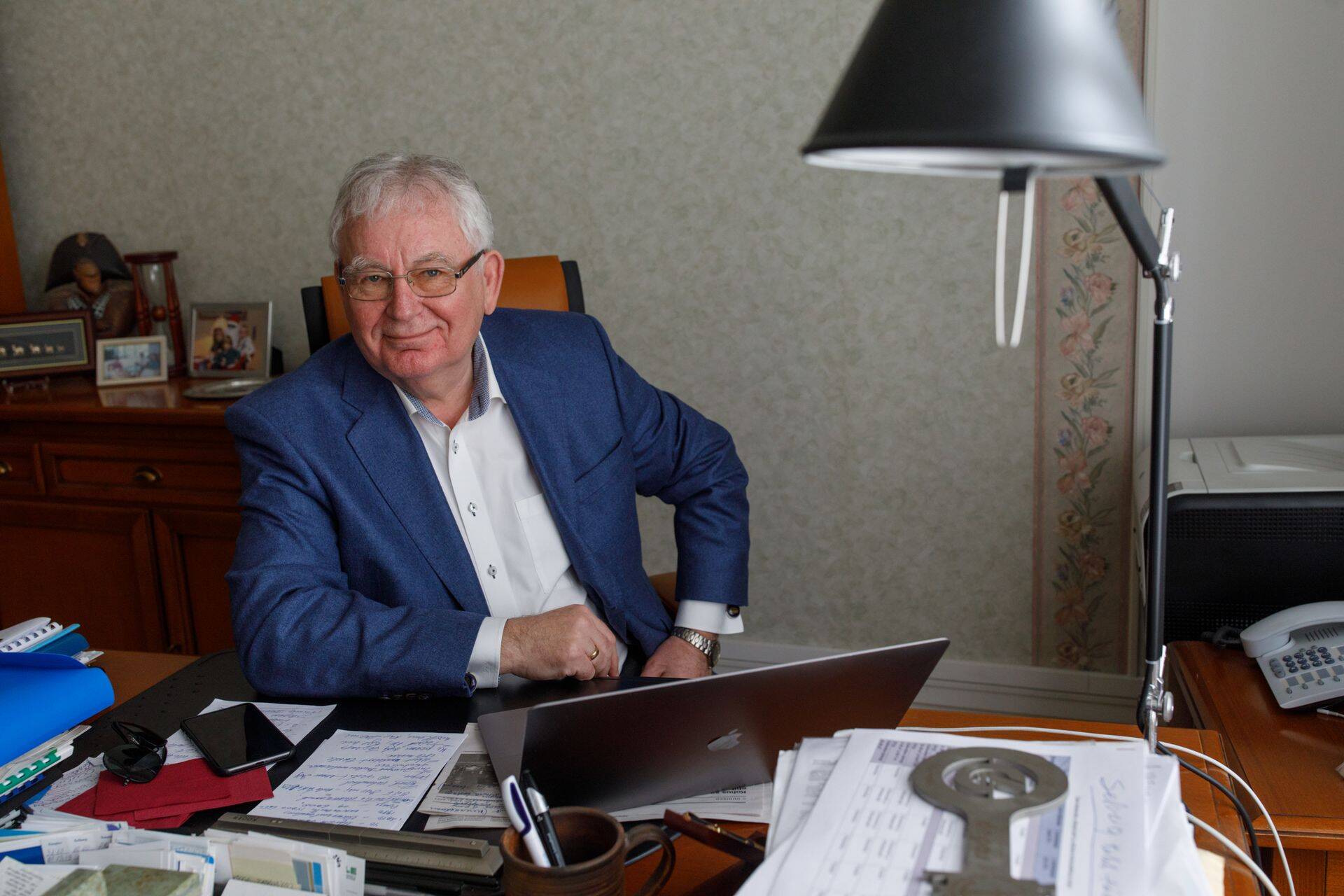 Endine peaminister ja Ida-Virumaa ettevõtja Tiit Vähi.