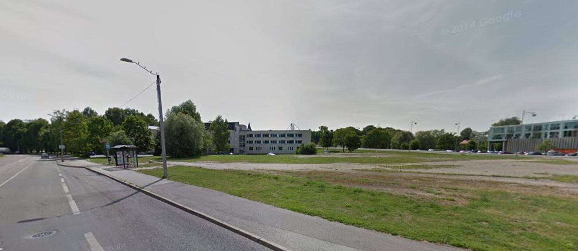 Tartu Ülikooli tulevane IT keskuse asukoht Narva maanteel