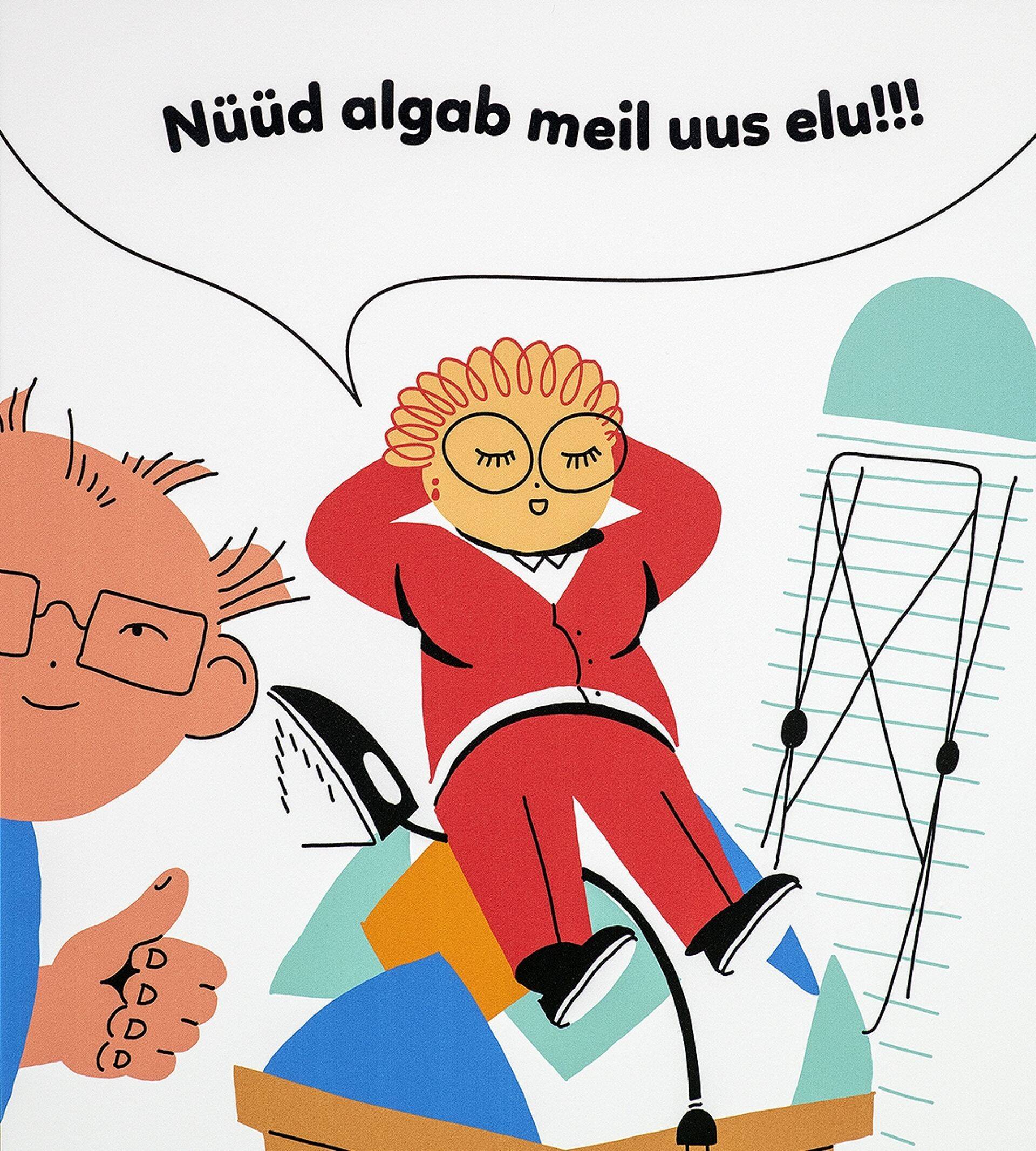 Karikatuur.