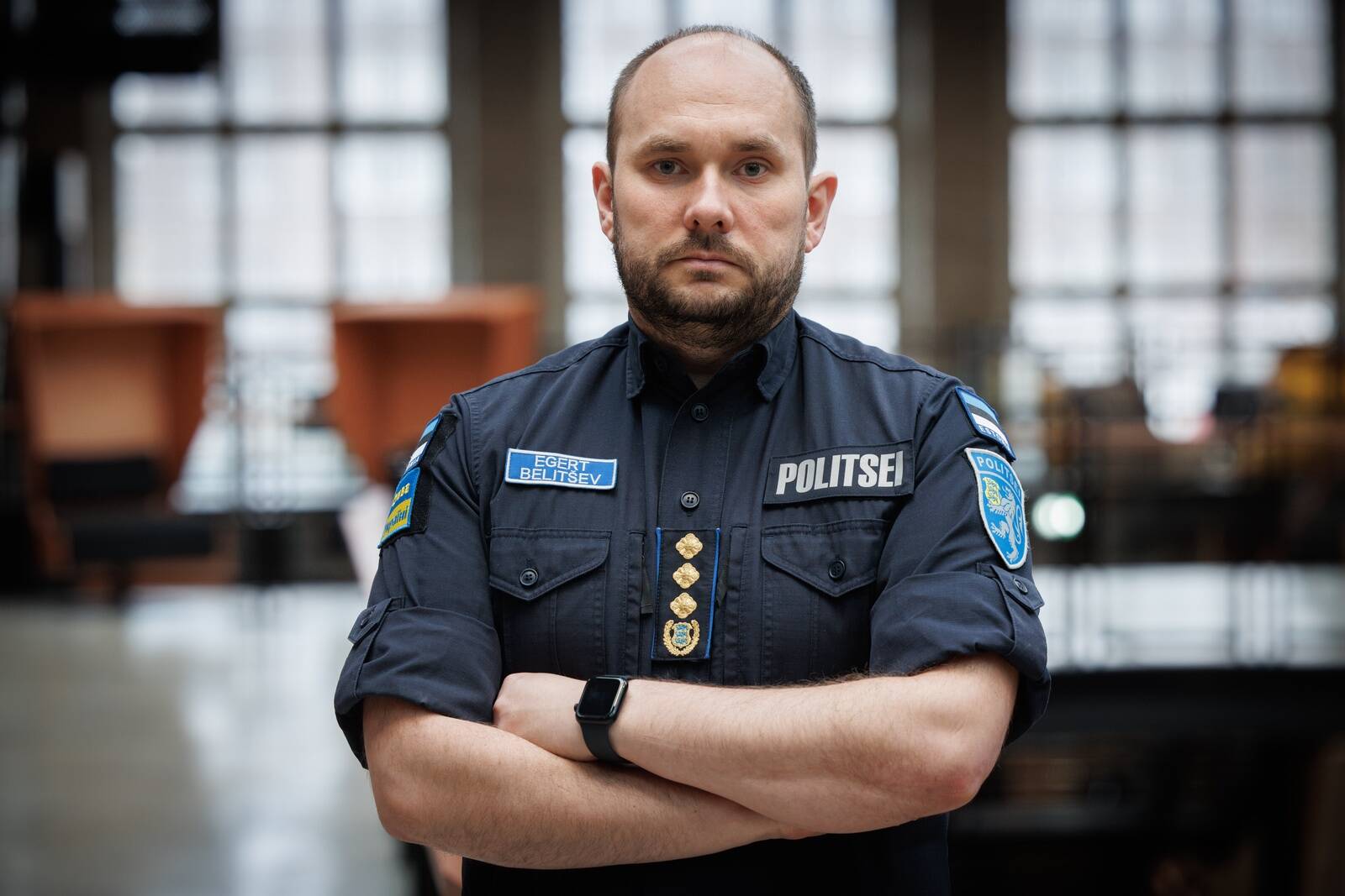 Egert Belitšev sai politseijuhiks 2023. aasta kevadel.