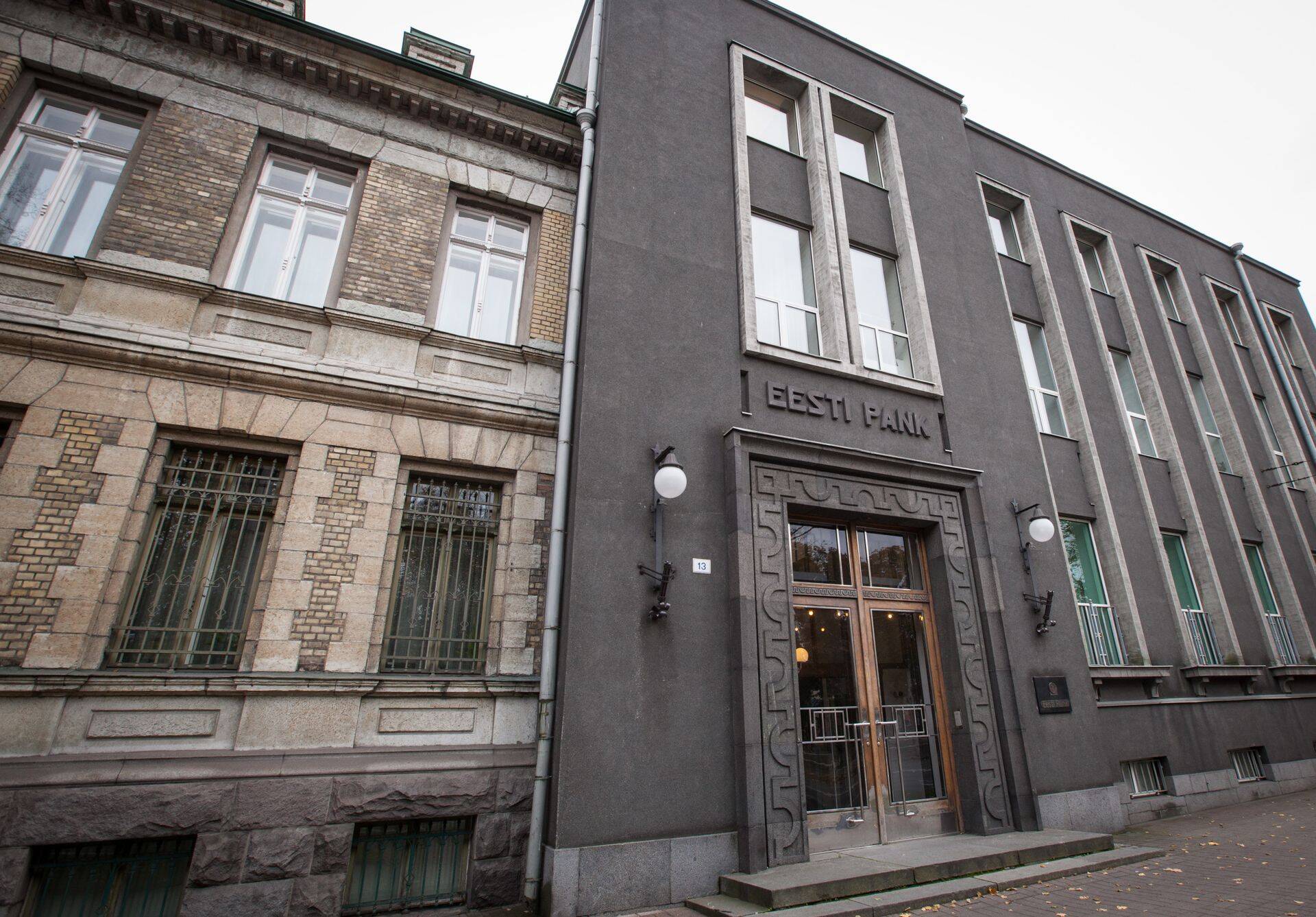 Eesti Panga peahoone Tallinnas.