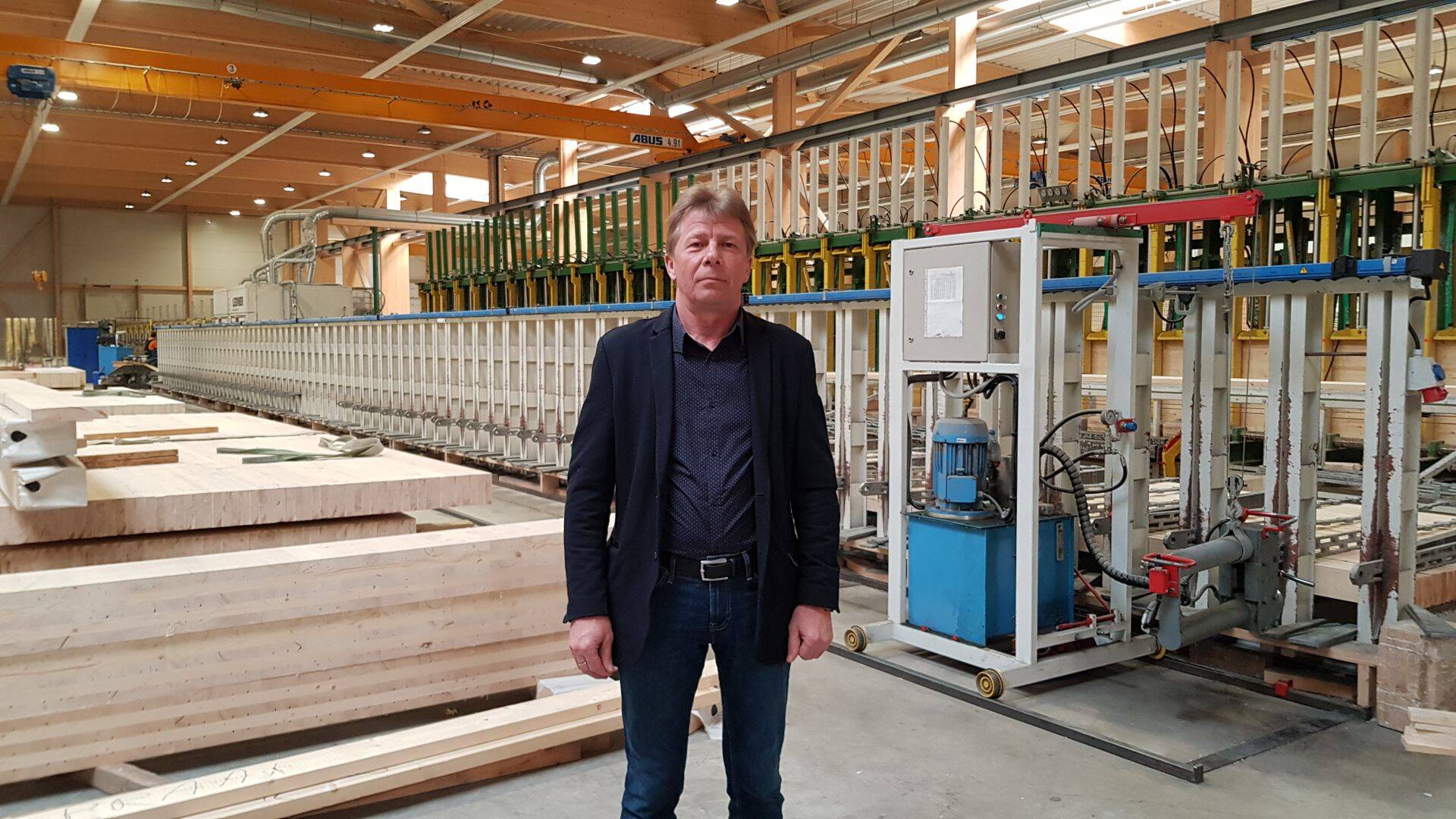 Peetri Puidu juht Peeter Peedoma näeb ristkihtliimpuidu ehk CLT suurt perspektiivi.
