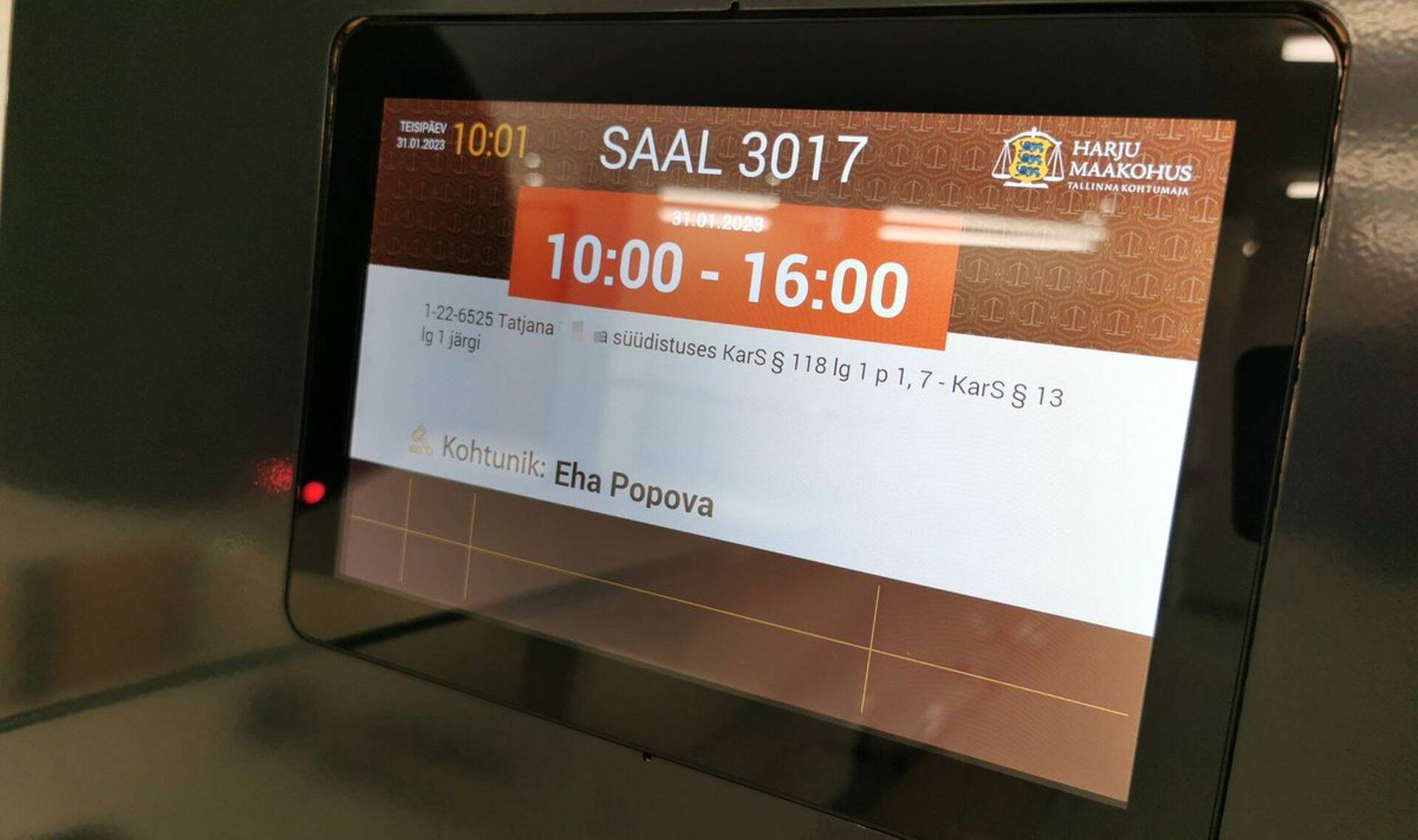 Lapse surma põhjustamises süüdistatav Tatjana teisipäeval kohtusse ei ilmunud.