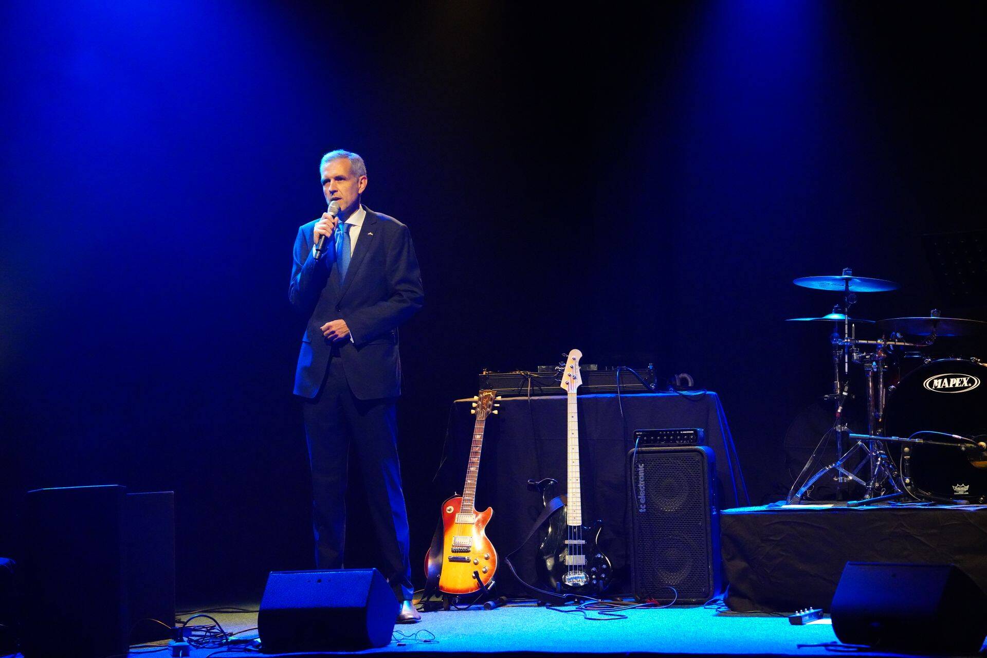 Rakvere teatri juht Velvo Väli hooaja avapeol.