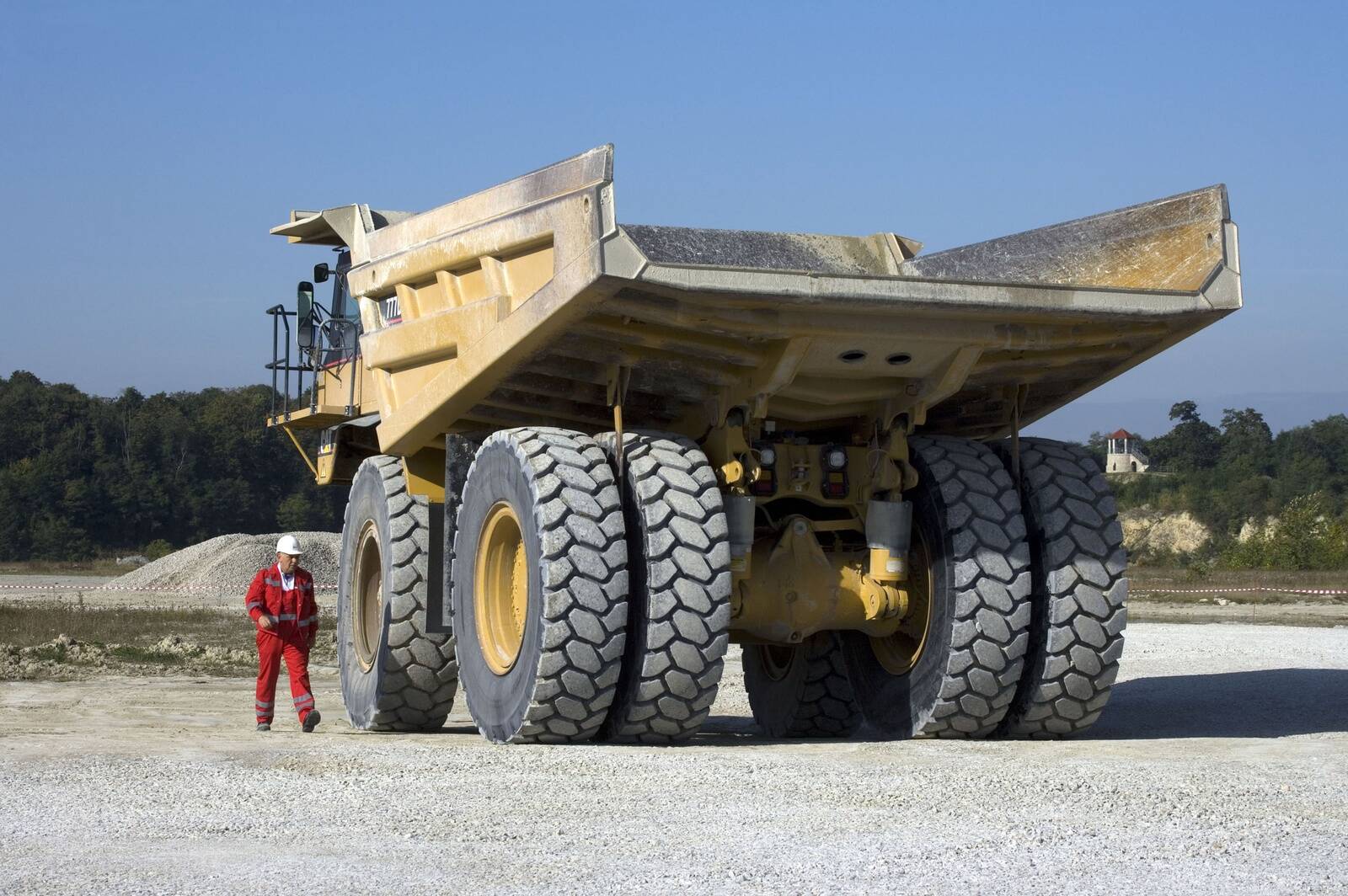 Caterpillar akcijas cena šogad palielinājusies par 18.3% un gada laikā – par 60%. Attēlā: uzņēmuma radītais spēkrats.