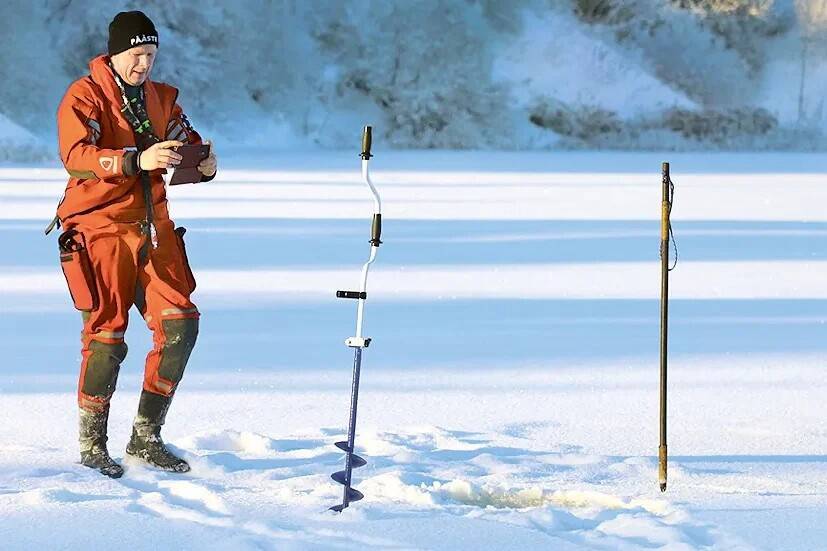 Kui puudub täpne info jää paksuse kohta ning tunne on ebakindel, on kõige usaldusväärsemad abilised tuur ja jääpuur.