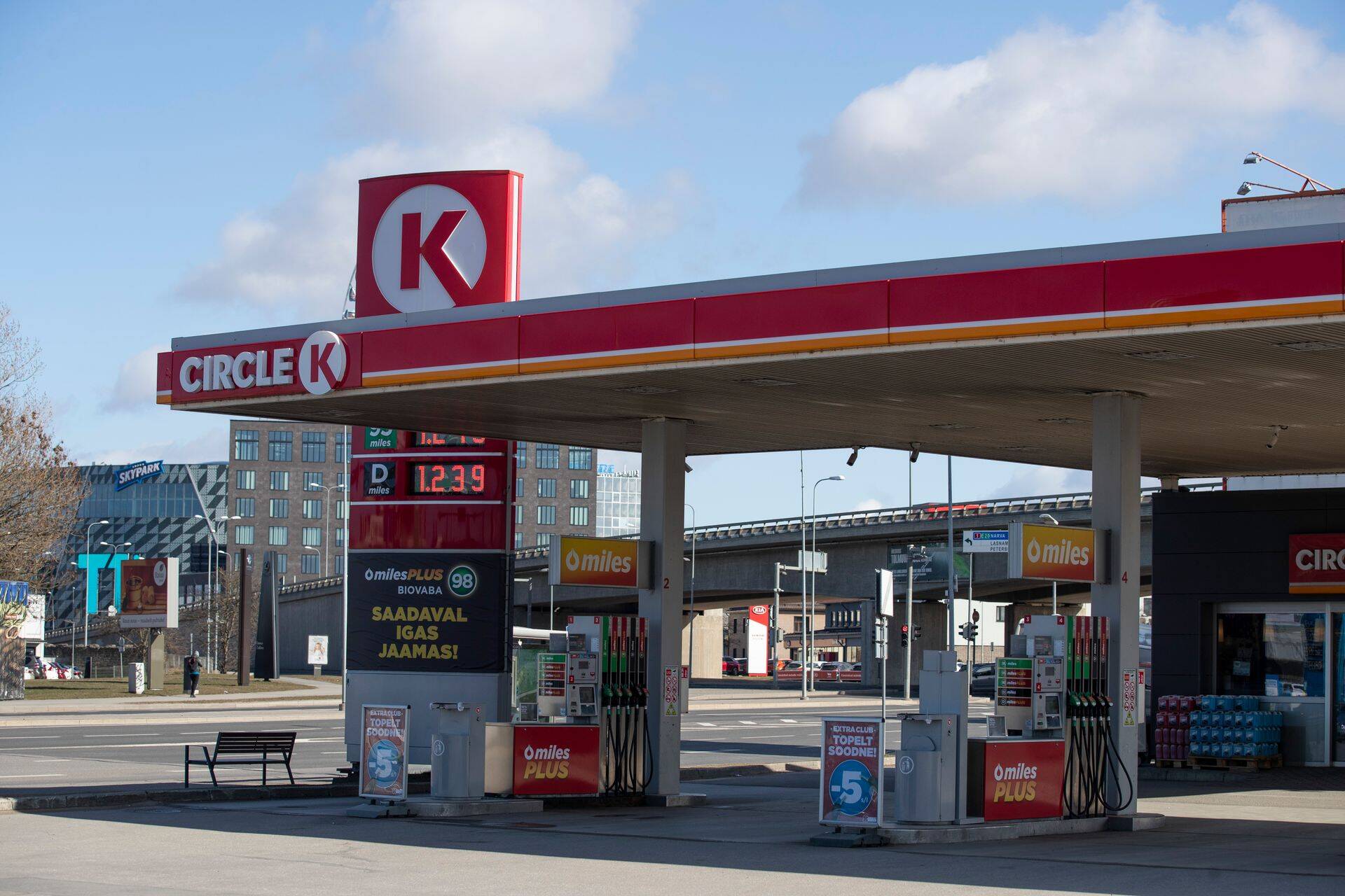 Circle K Eesti tanklates enam Venemaa ja Valgevene tooteid ei müüda.