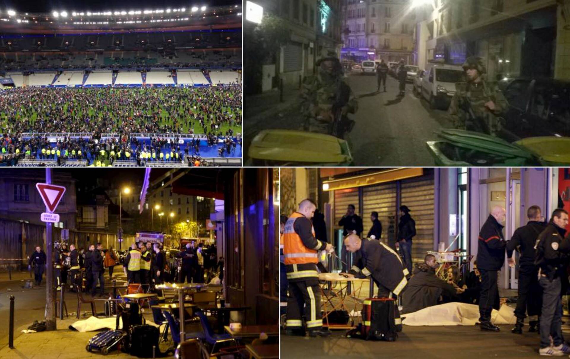 Kaos Pariisis pärast 13. novembri terrorirünnakuid.