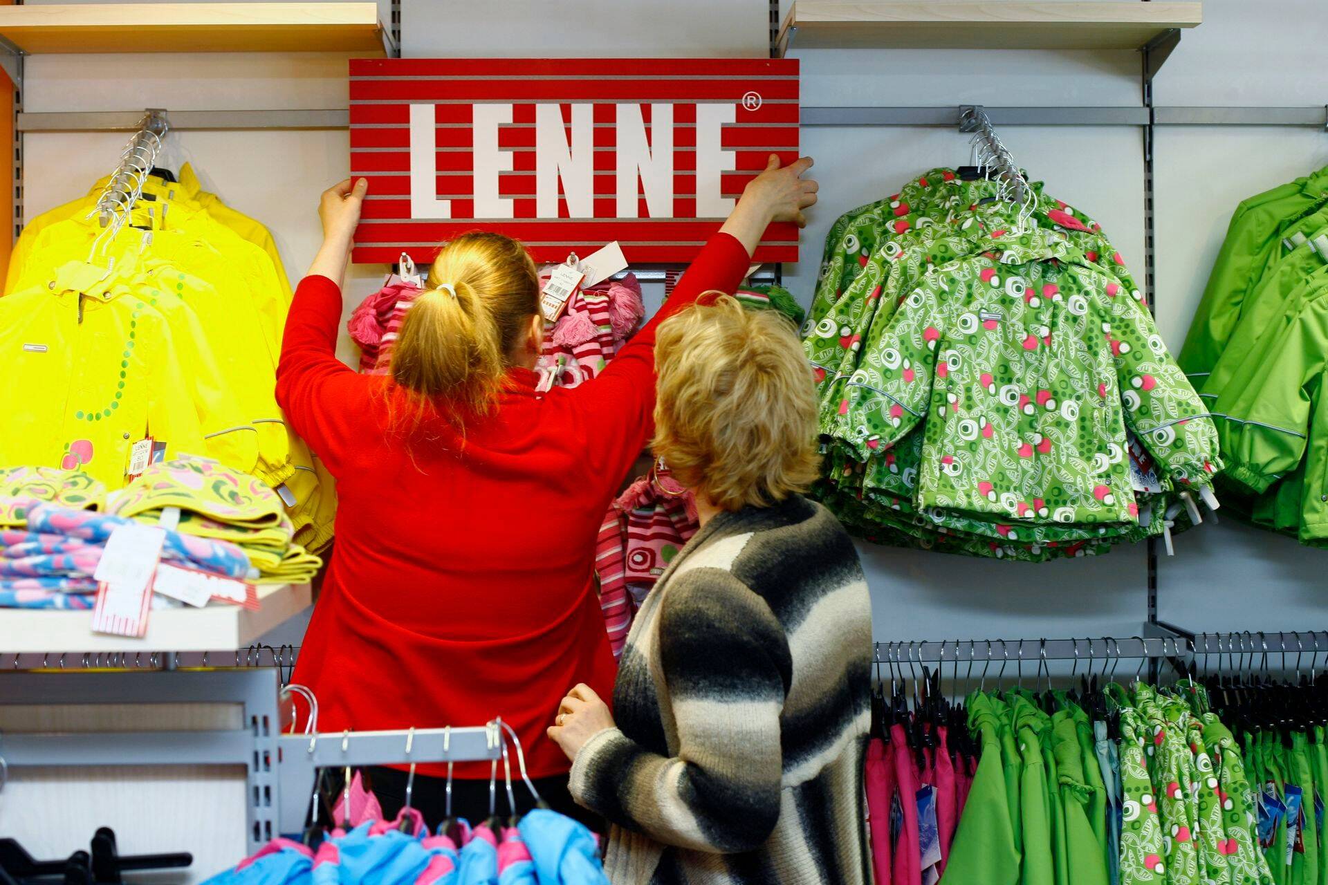 Lenne pood Tallinnas Mustamäel.