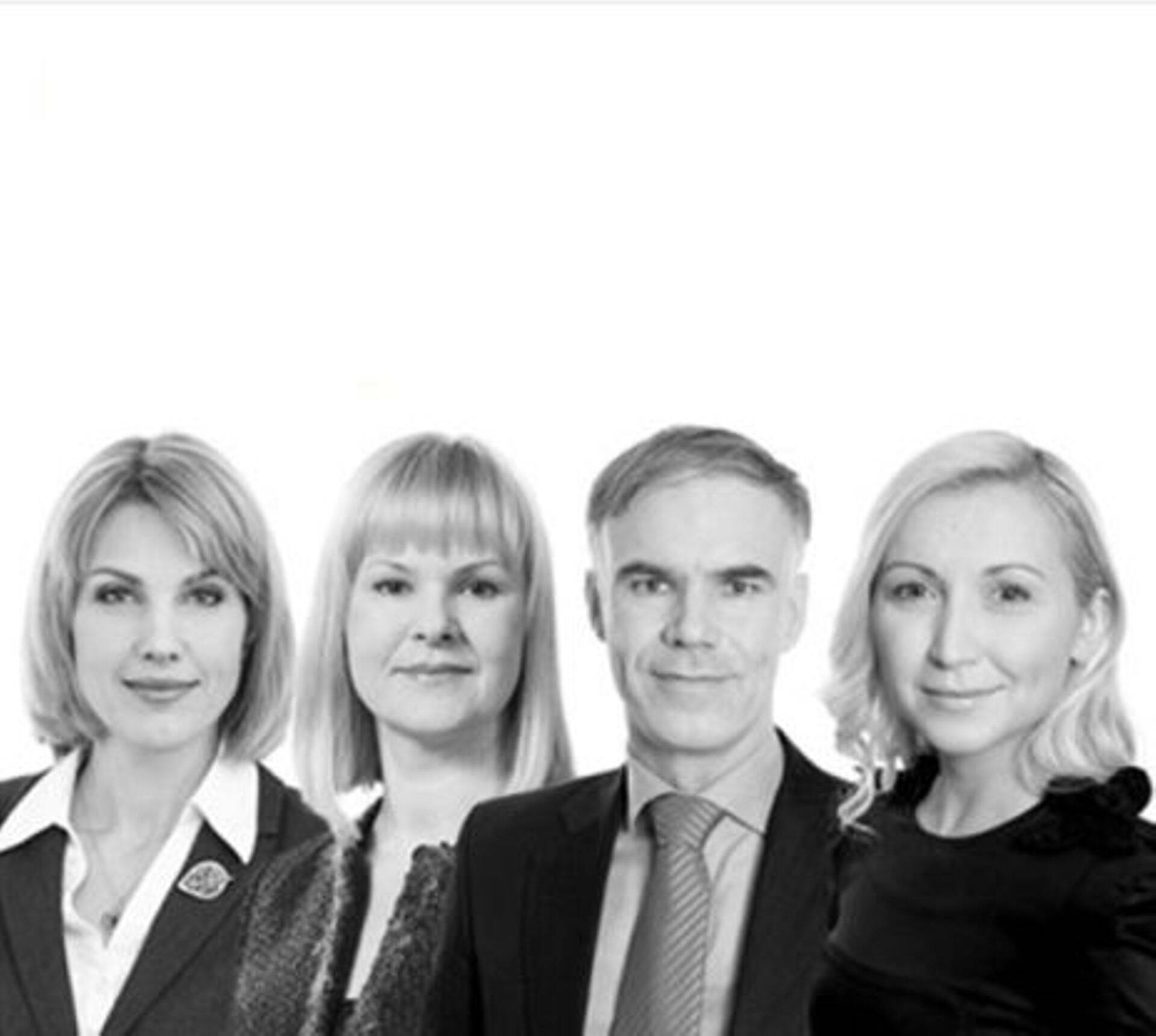 Vasakult: Milda Mikušauskienė, Eneli Perolainen, Kristjan Järve, Anastasia Borovaja