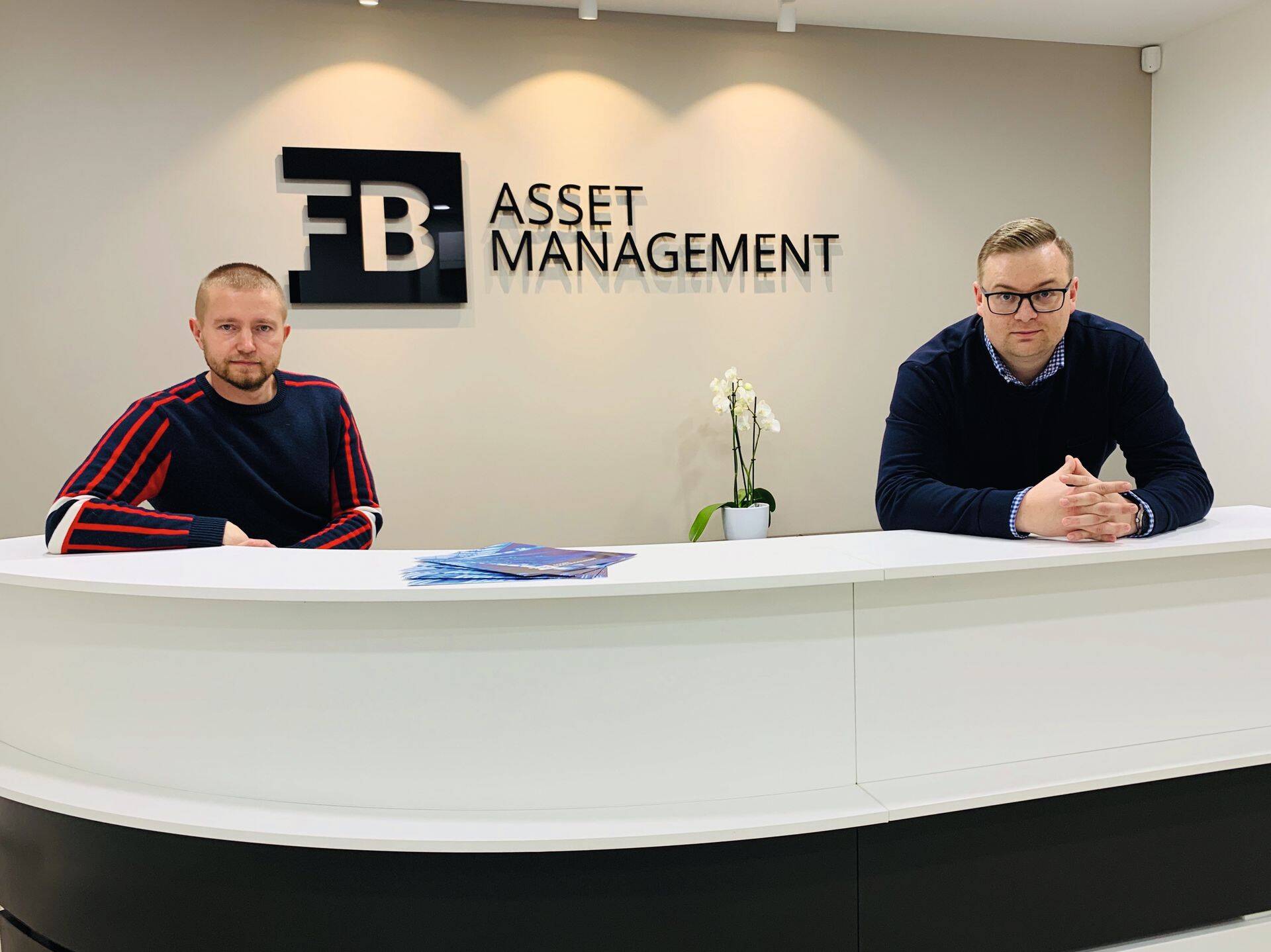 FB Asset Management ASi nõukogu liige Sergey Yurkin (vasakul) ja Investeeringute juht Mihail Burõhh.