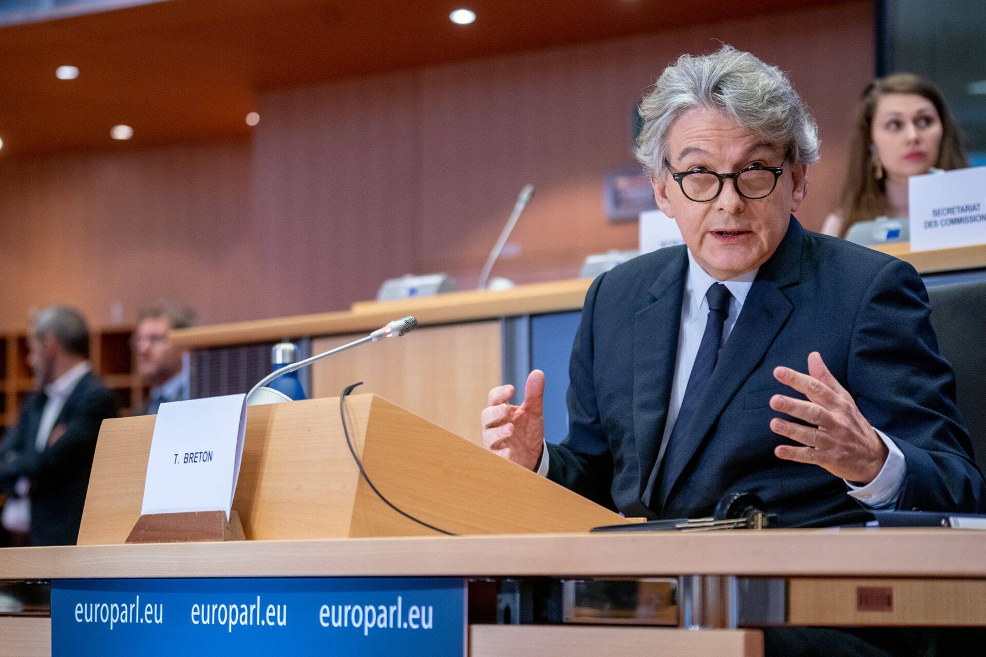 Euroopa Komisjoni siseturuvolinik Thierry Breton.
