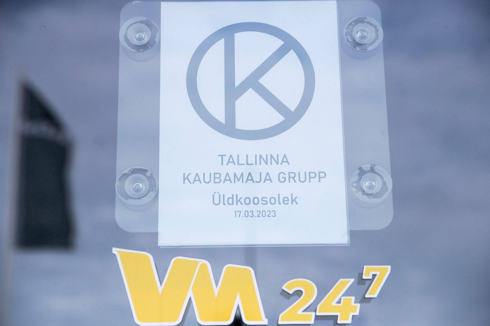 Собрание акционеров Tallinna Kaubamaja.