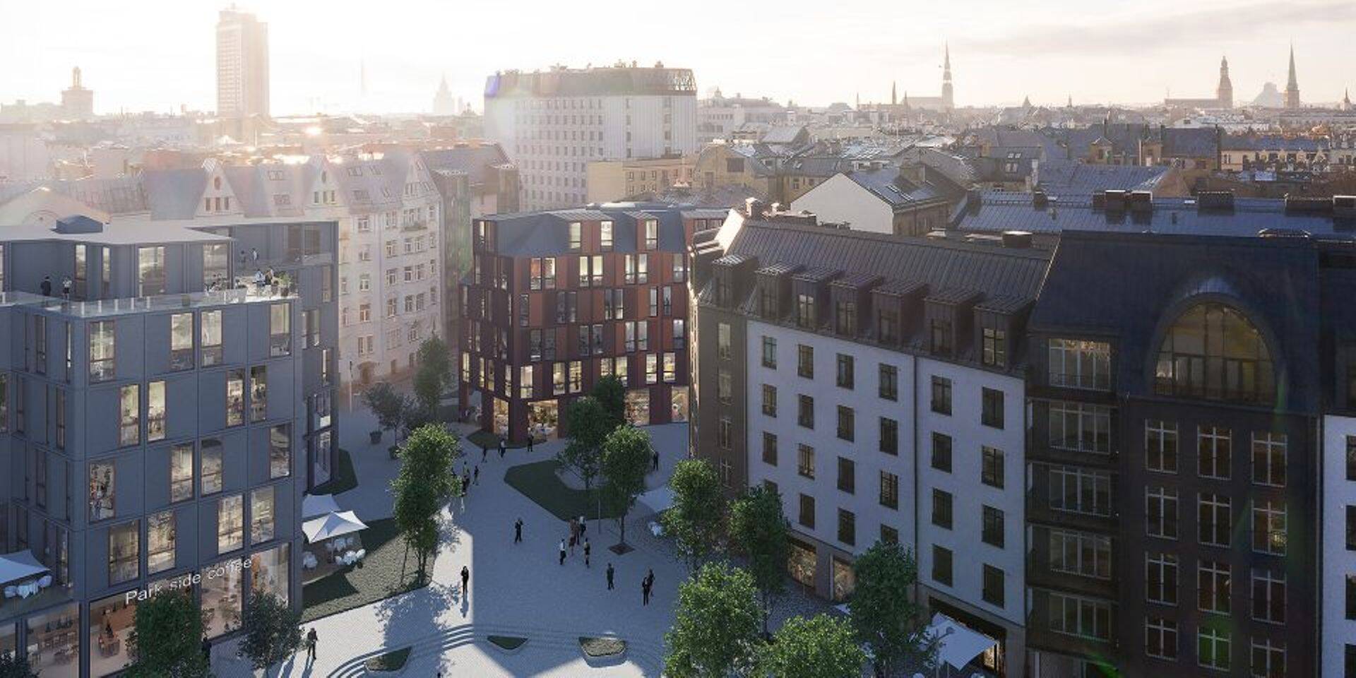 Magdaleena kvartal Riias