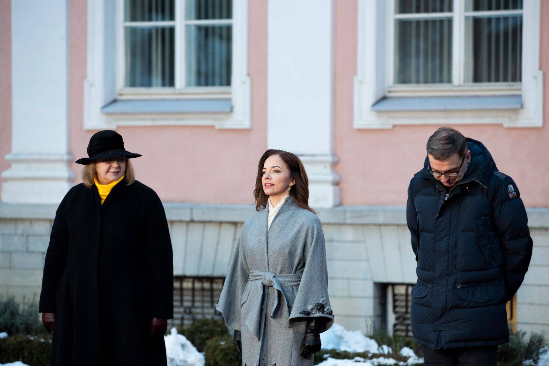 Haridus- ja teadusminister Liina Kersna (keskel).