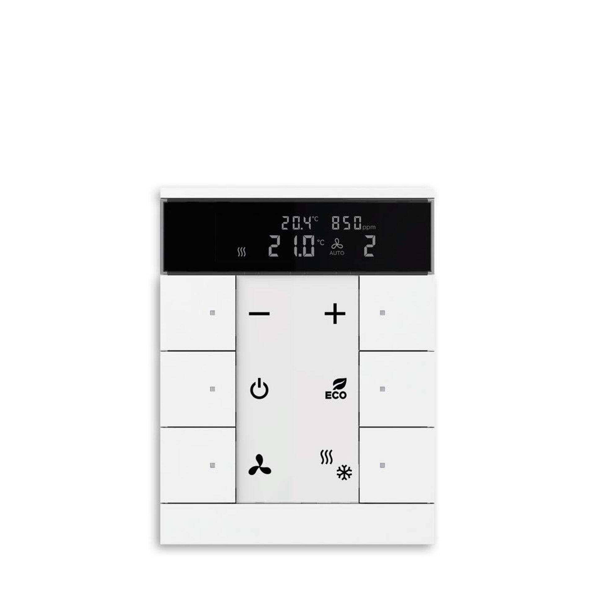 Ruumitermostaadiga saad juhtida kõiki funktsioone – kütet, jahutust, valgustust