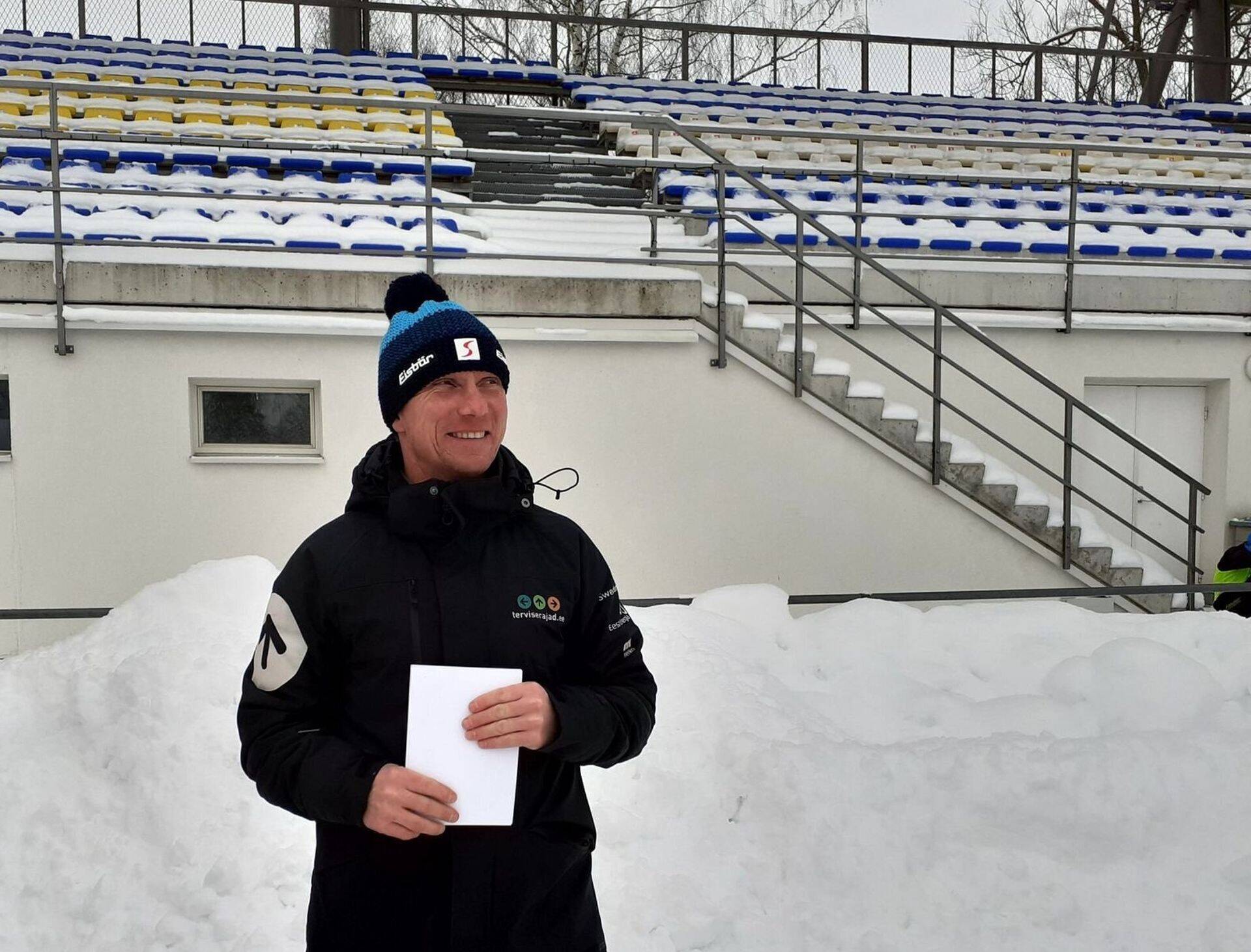 Haljastusteenust pakkuv Andrus Lein valmistub kevadiseks hooajaks.