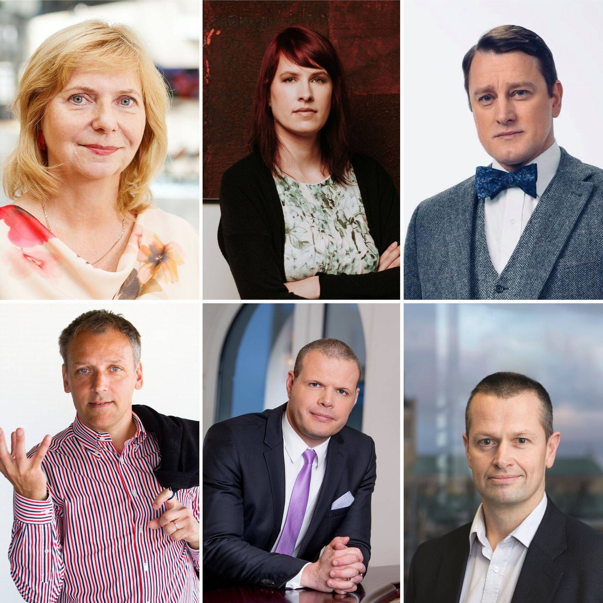 Raamatupidajate päev 2019 esinejad: Aule Kindsigo, Kristi Saare, Jaanus Kangur, Tauri Tallermaa, Jaak Siim, Tõnis Elling