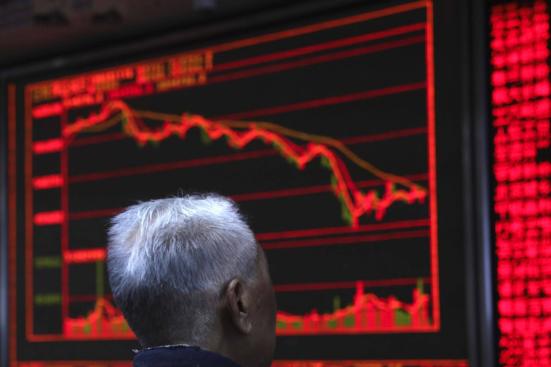 Hiina investor jälgib langust.