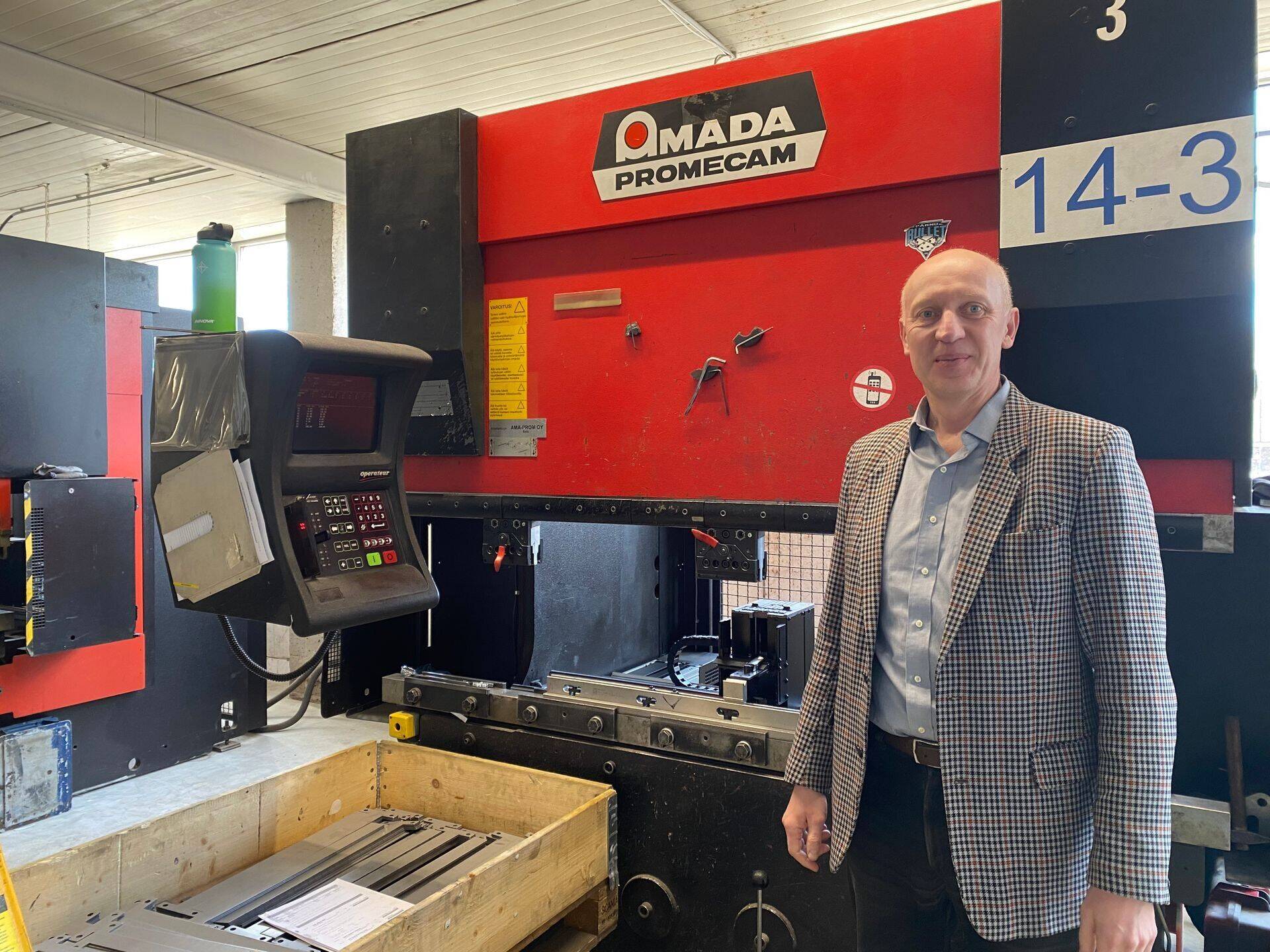 Eesti Masinatööstuse Liidu juht Raul Kütt.