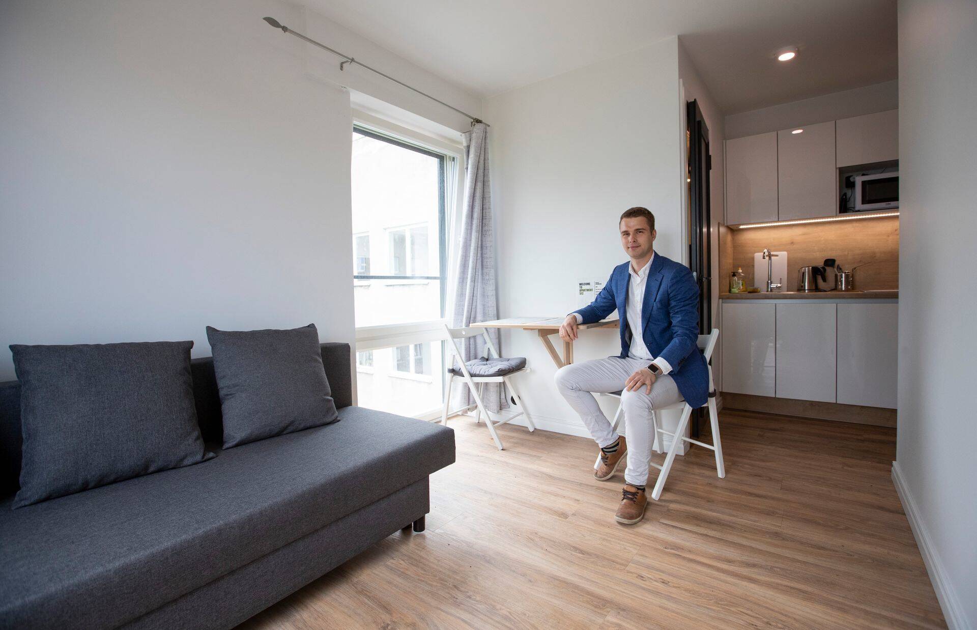 Микроквартира, управлением которой занимается фирма Jelisei Lokotar