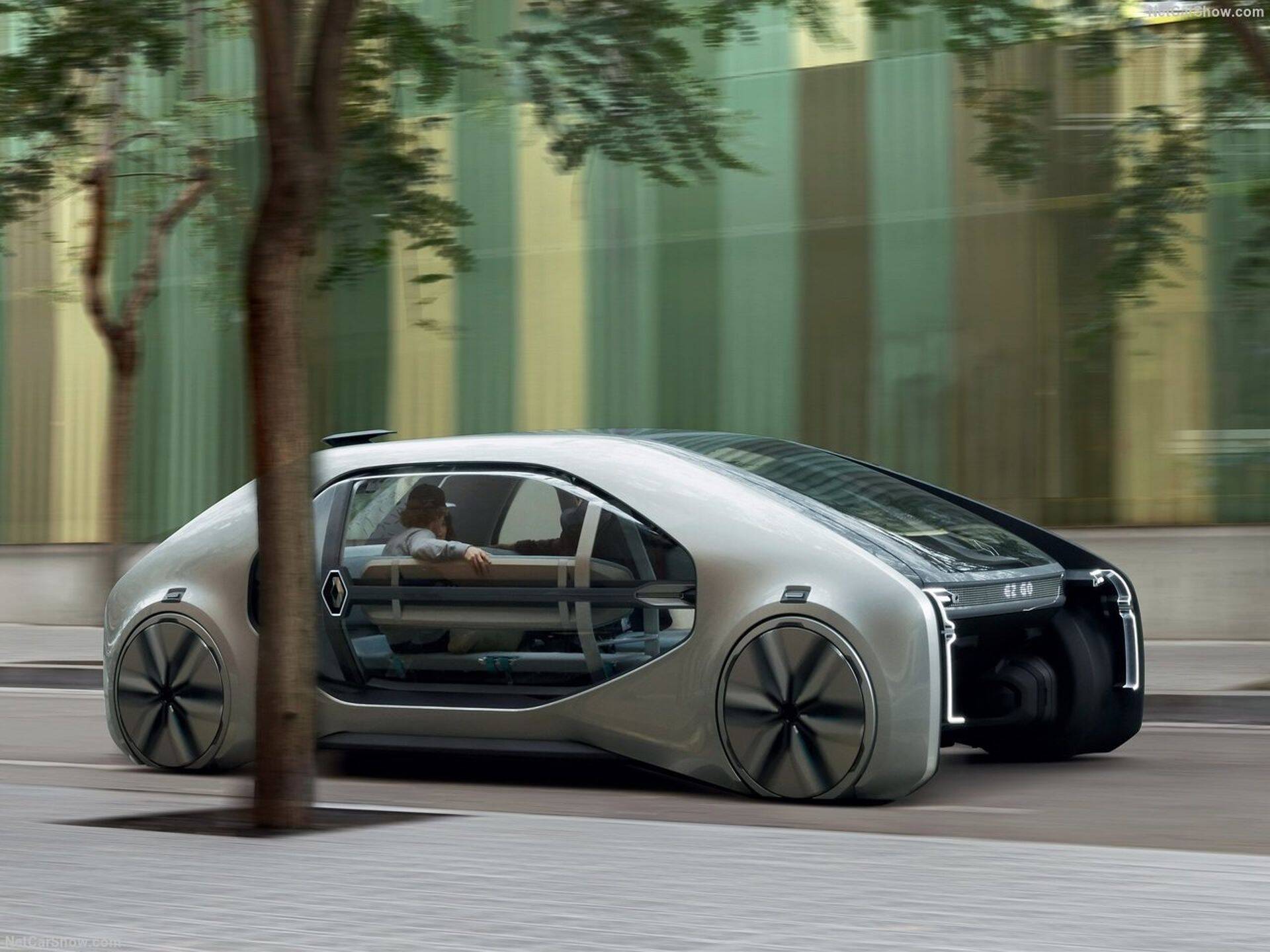 Ilma juhita elektriauto Renault EZ-GO Concept.