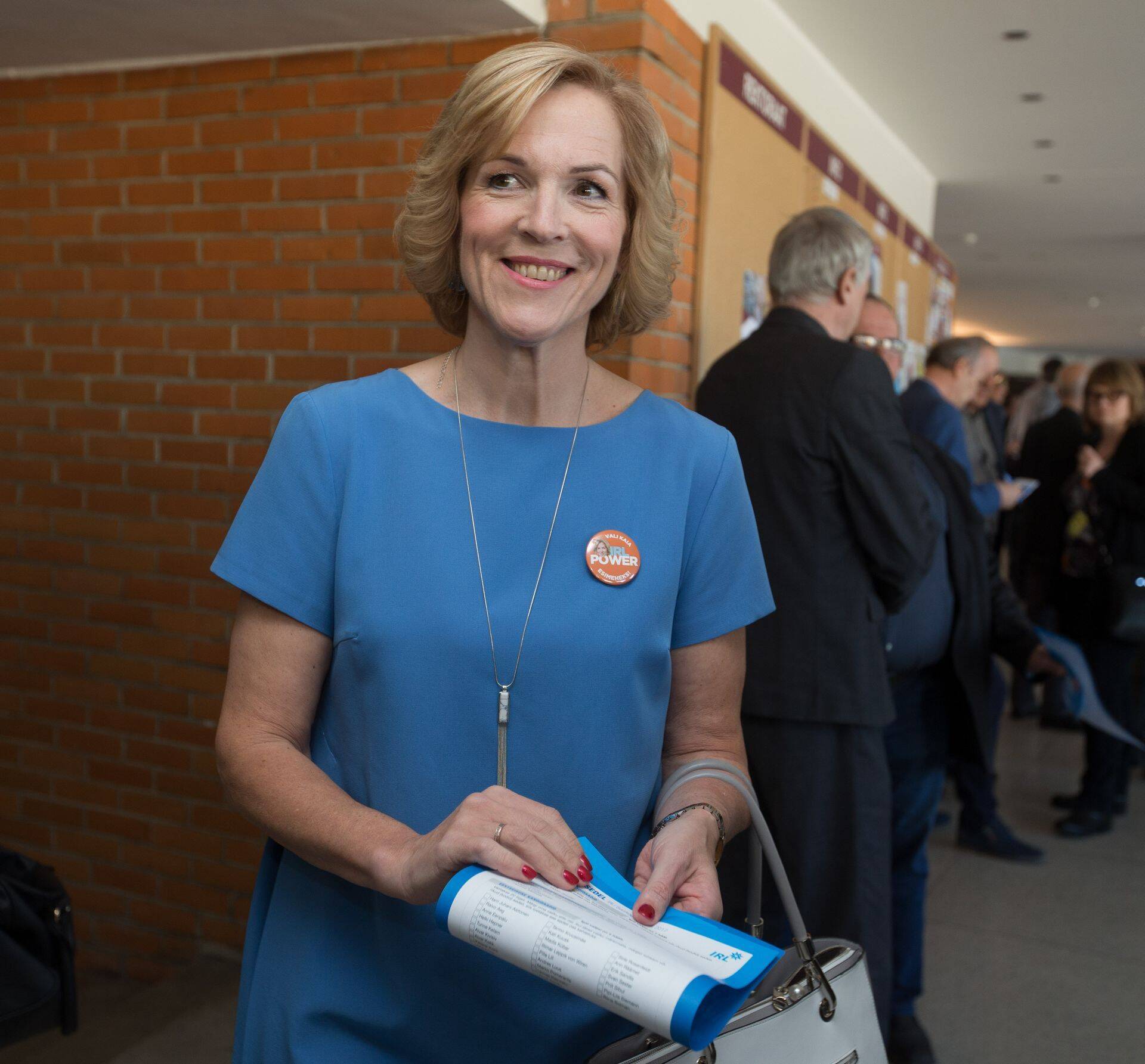 Министр социальной защиты Кайа Ива