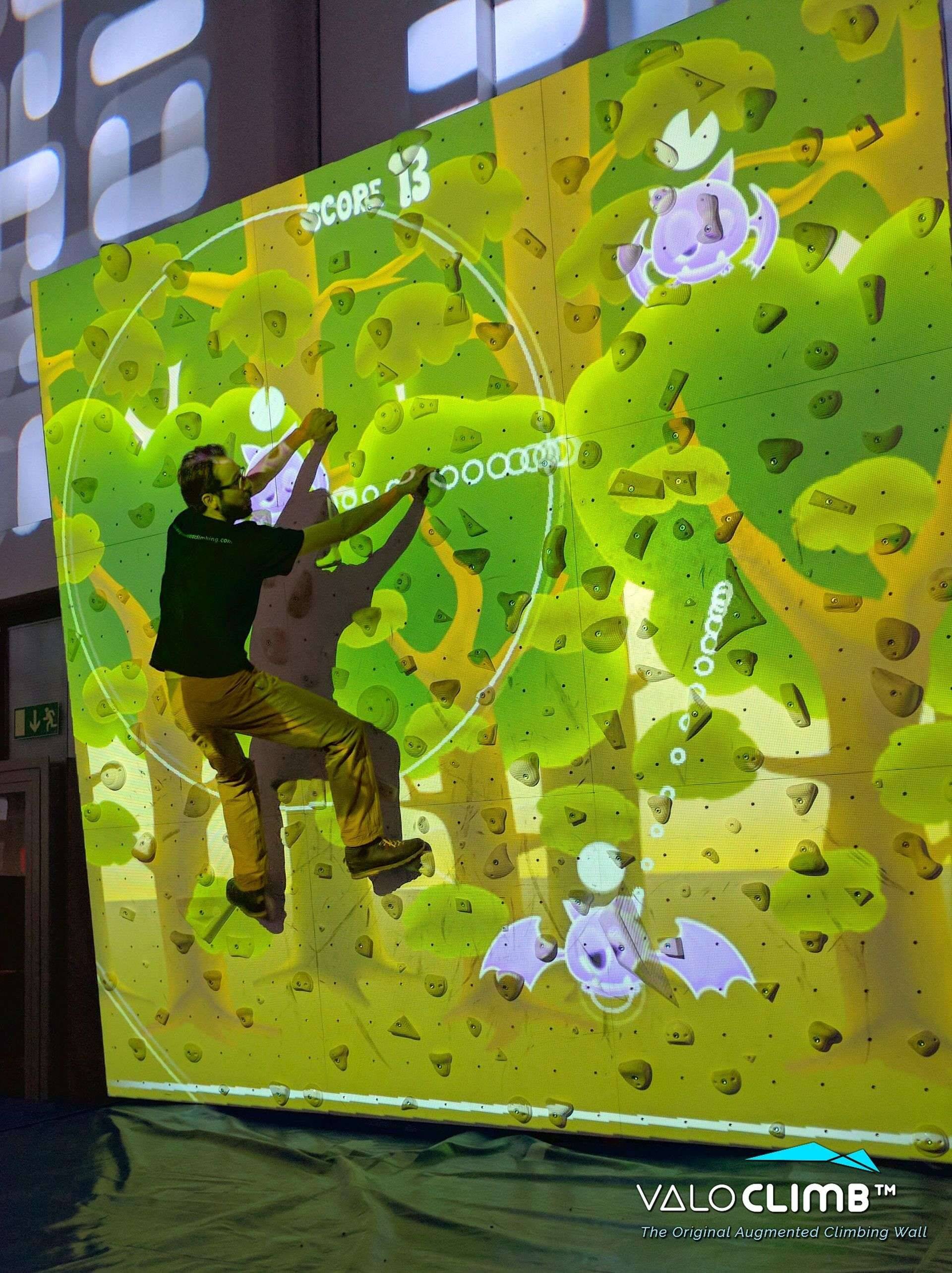 virtuaalsete efektidega ronimissein