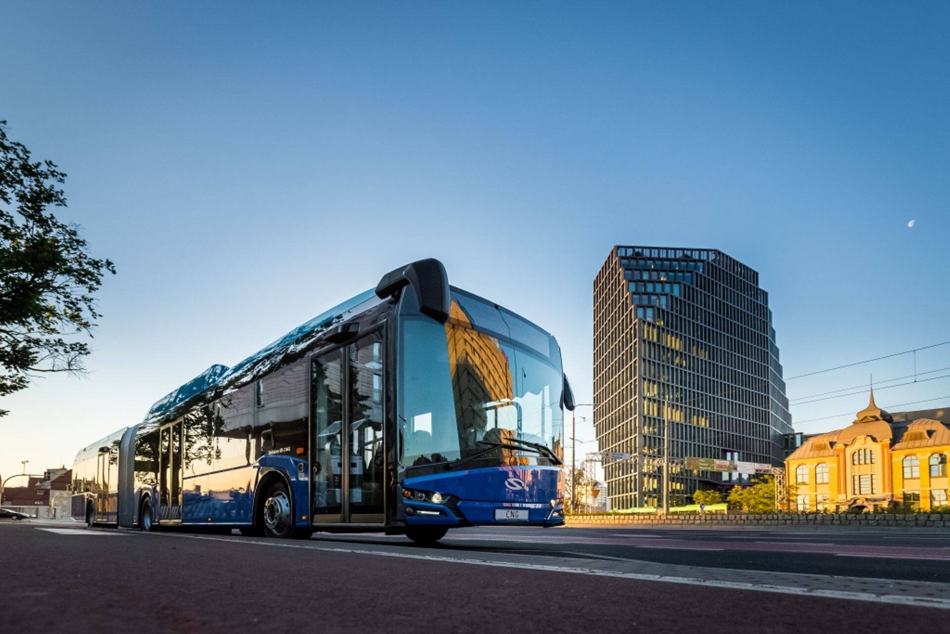 TLT hanke võitnud Solaris Urbino CNG buss.