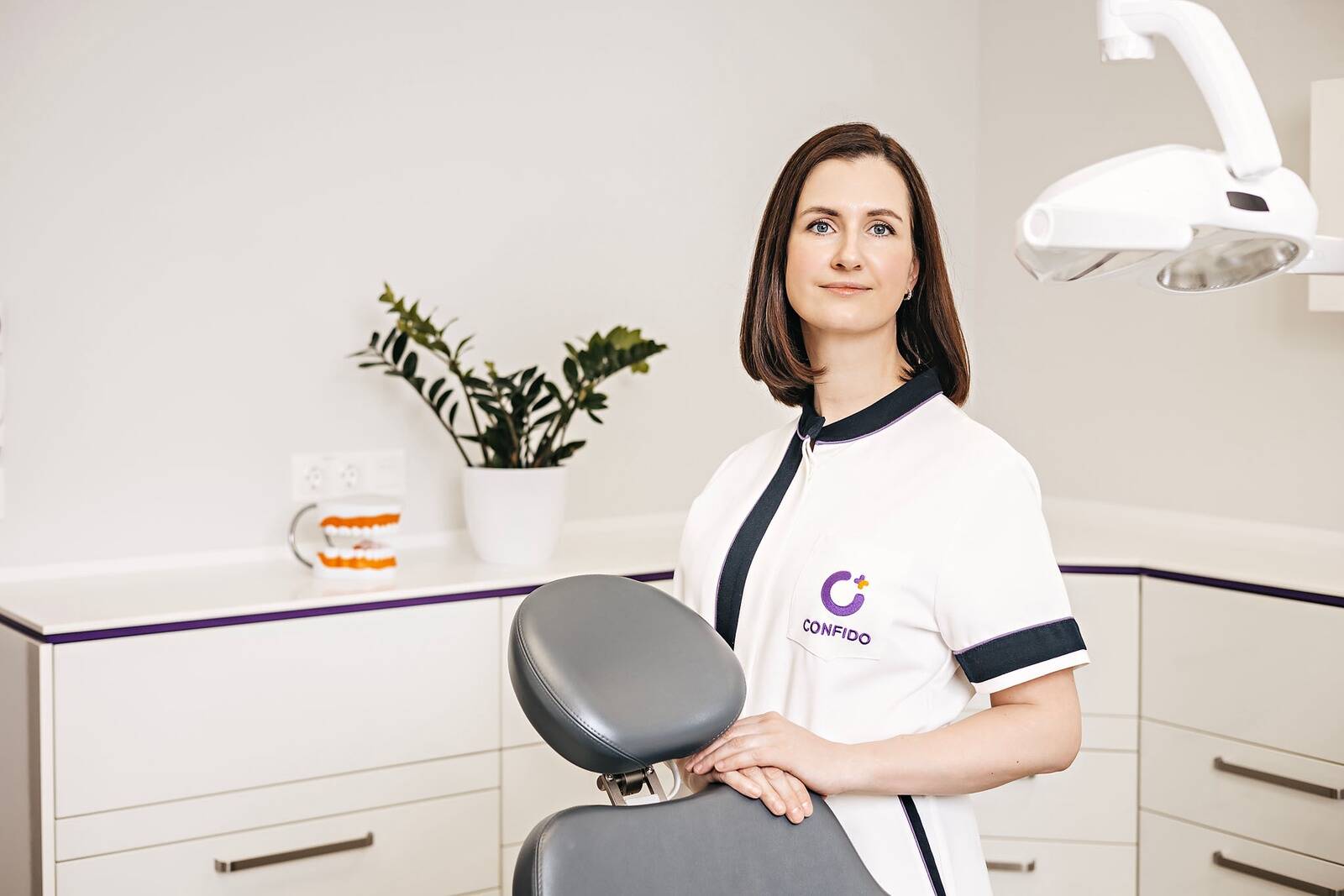 Confido Hambakliiniku juht  ja hambaarst Natalja Mozessova.