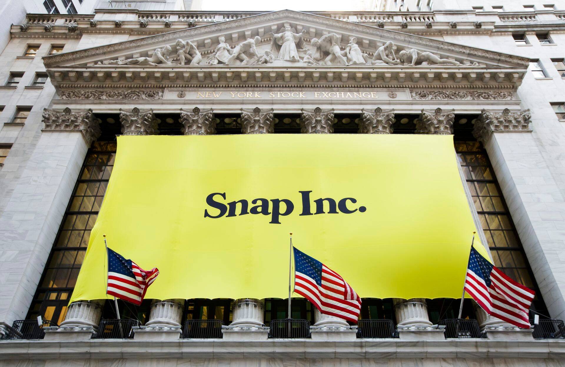Snapchati omanikfirma Snap on nüüdsest New Yorgi börsil.