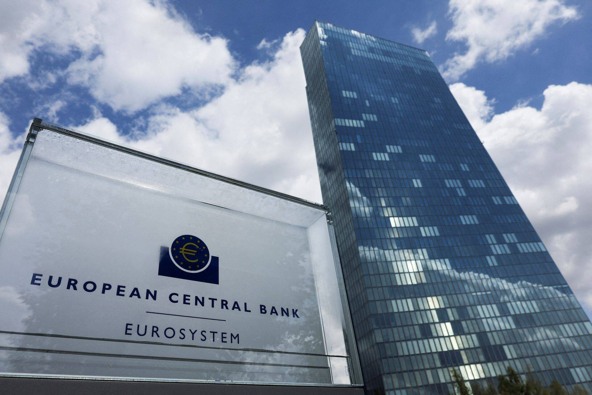Euroopa Keskpanga hoone Frankfurdis.