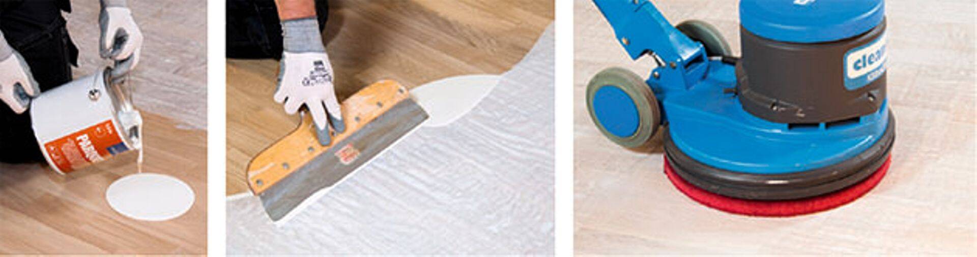 Põranda õlitamine Kiilto Parquet Oil põrandaõliga