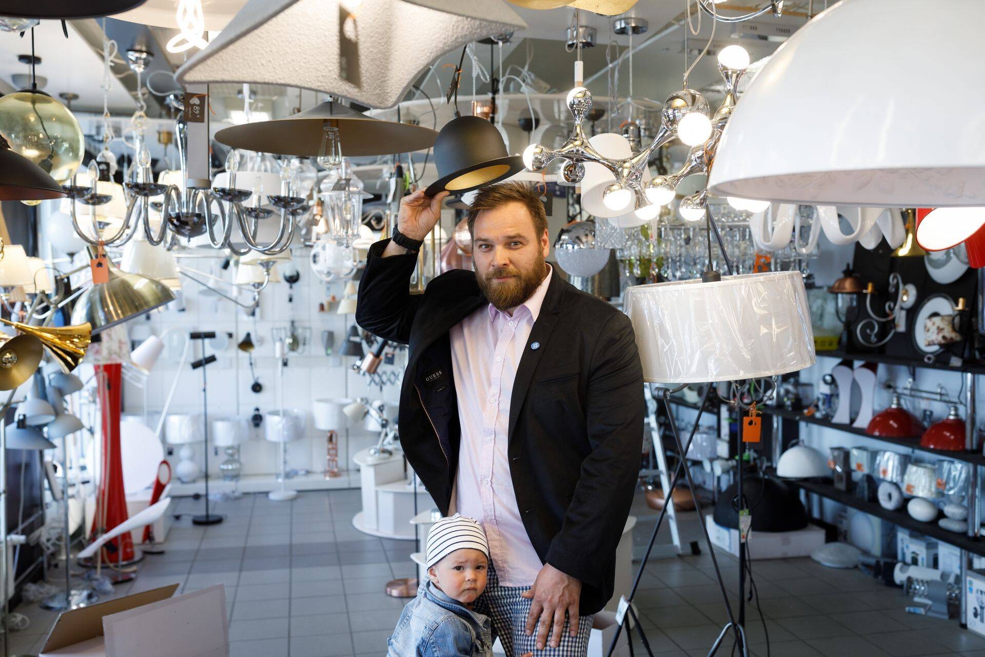 Lumen Art OÜ omanik ja juht Mart Raidaru tahab kasvatada ettevõtet ja leida aega ka perele.