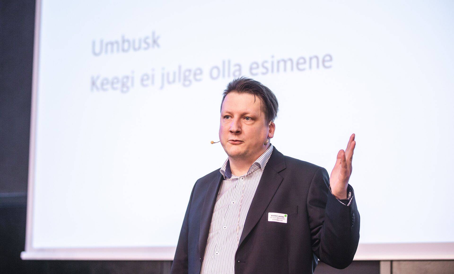 Heavy Industry Estonia OÜ juht Marko Laving