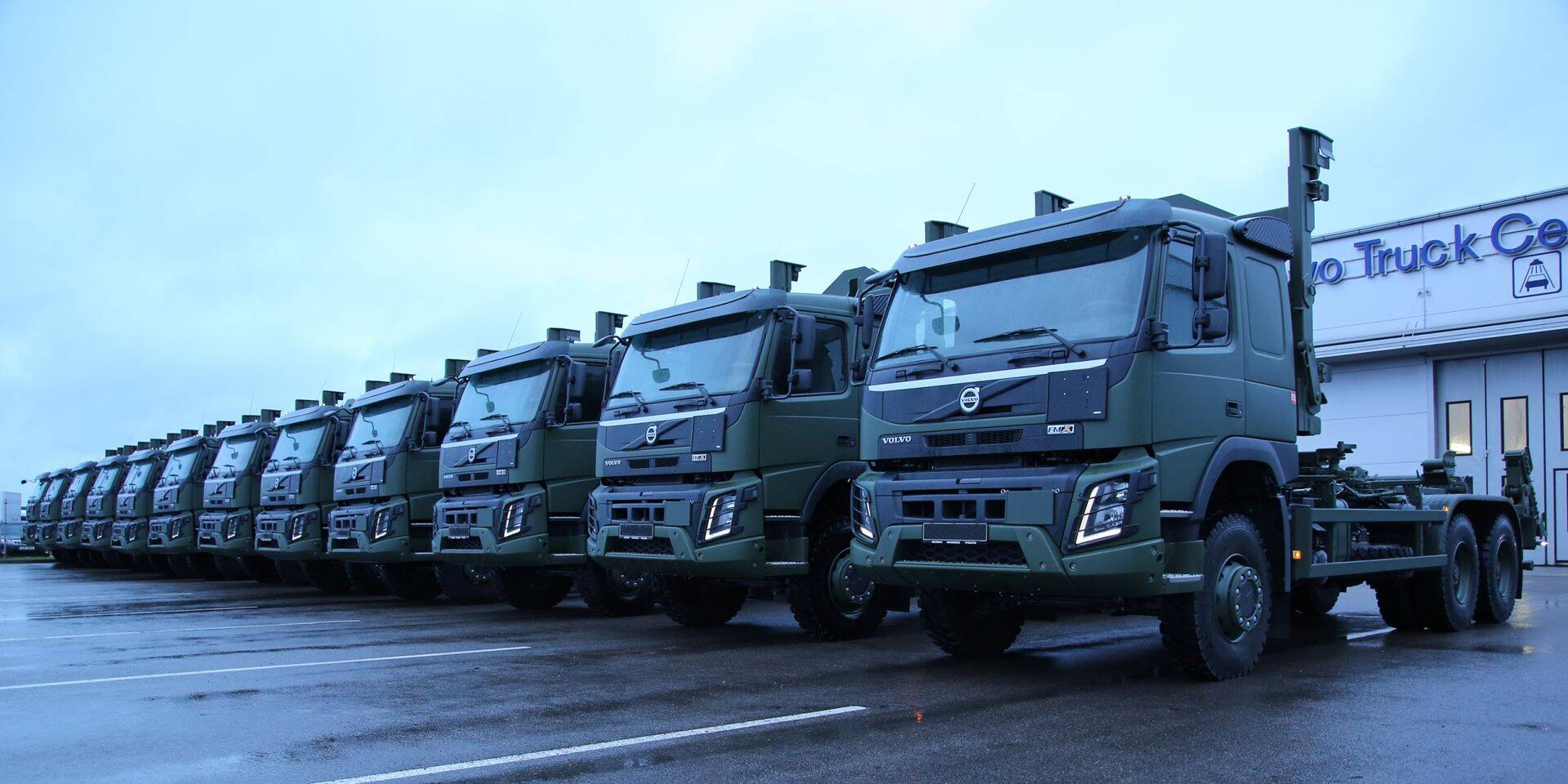 Volvo veokid kaitseväele