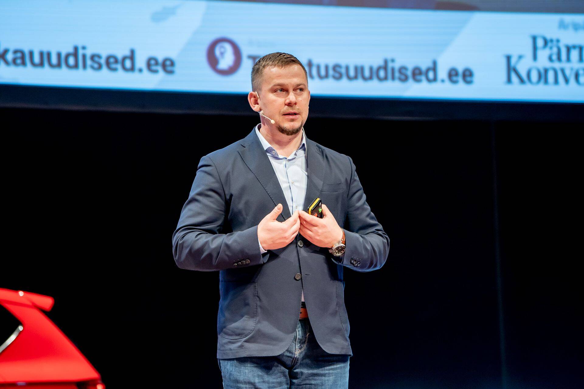 Maxima Eesti uus juht Marko Põder esines Pärnu Tarneahelakonverentsil ootamatult ausa ja avameelse ettekandega.