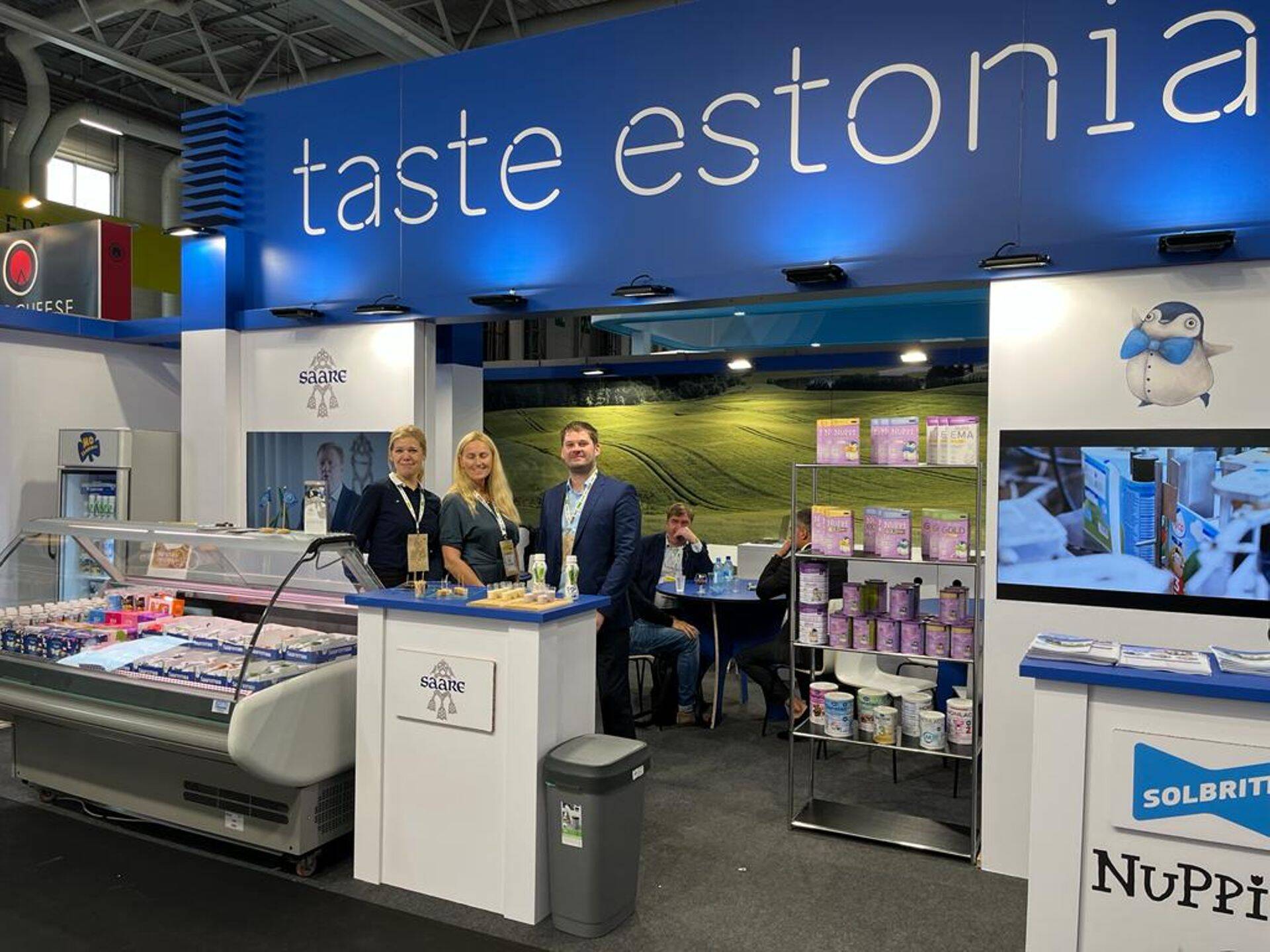 Saaremaa Delifood OÜ Pariisi messil.