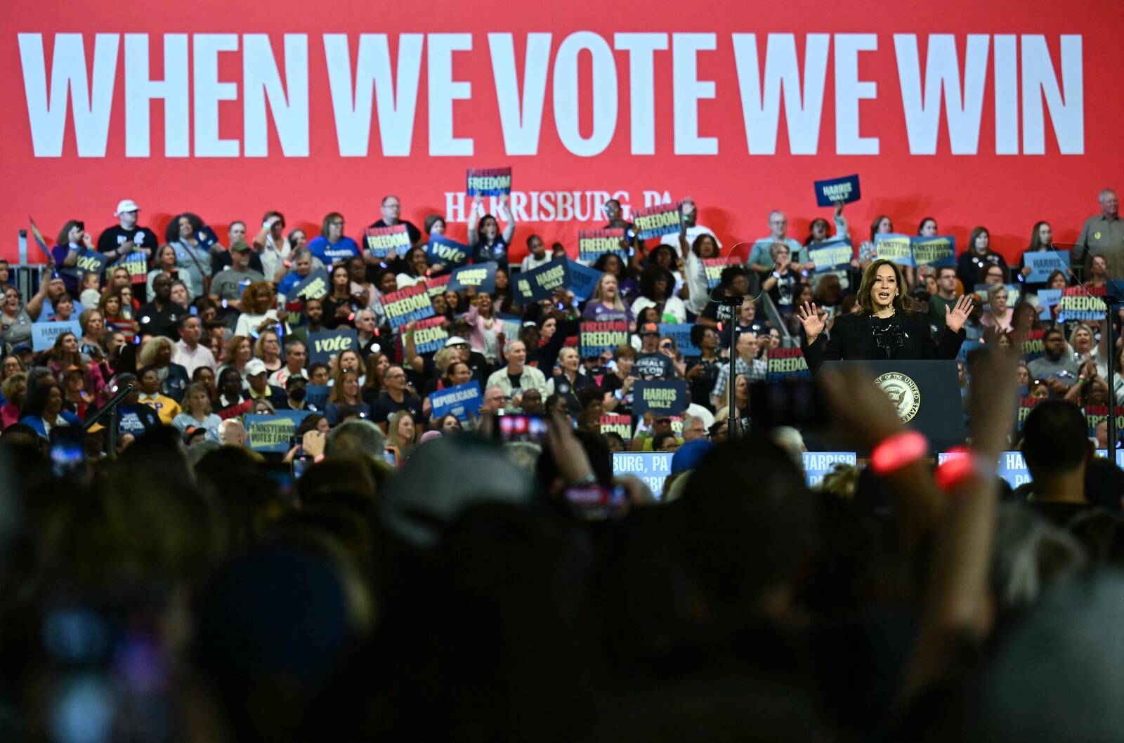 Pennsylvanias on viimastel nädalatel korraldanud arvukalt kampaaniaüritusi nii Kamala Harris kui ka Donald Trump.