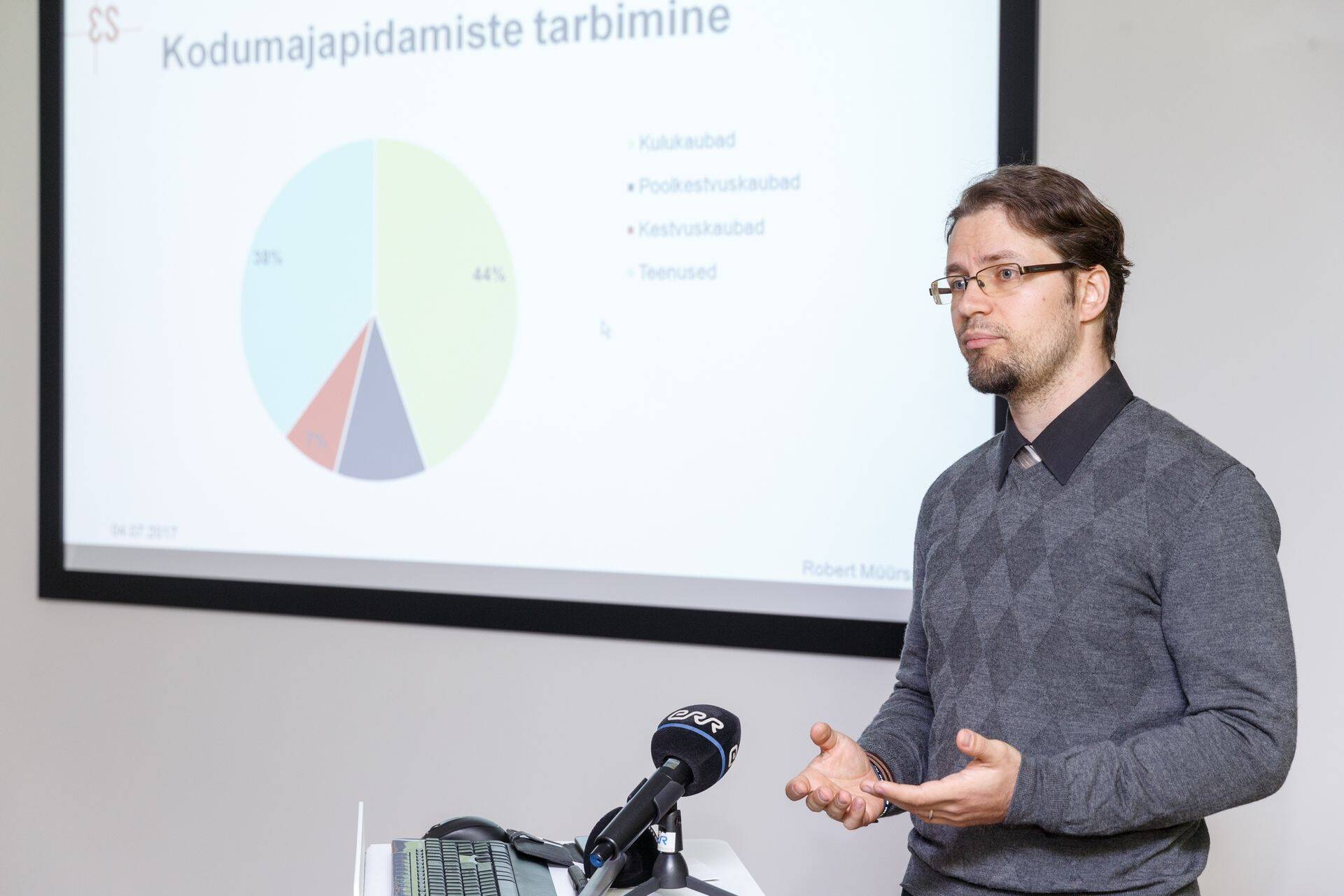 Statistikaameti vanemanalüütik Robert Müürsepp.