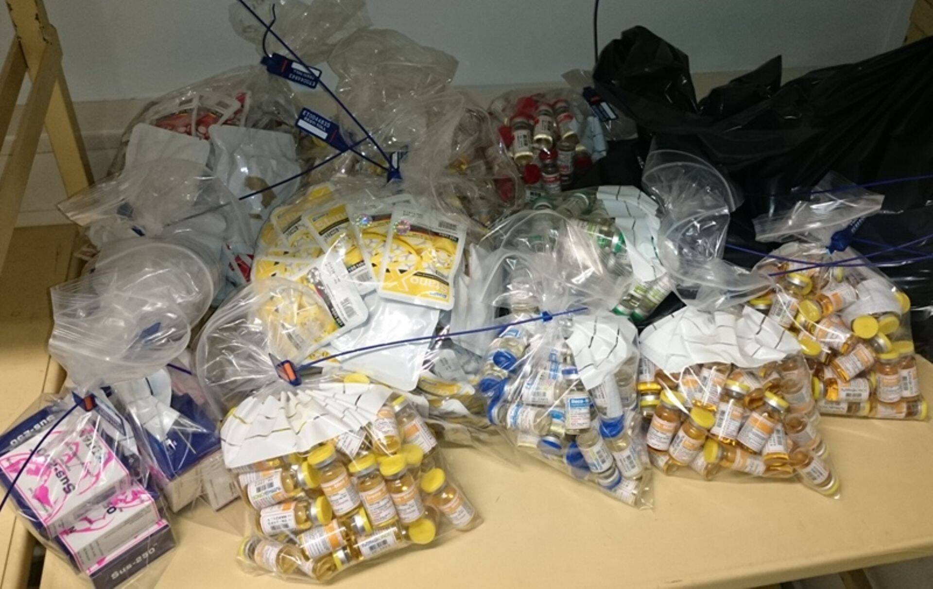 Toll avastas sadamas rekordkoguse võimalikku dopingainet.