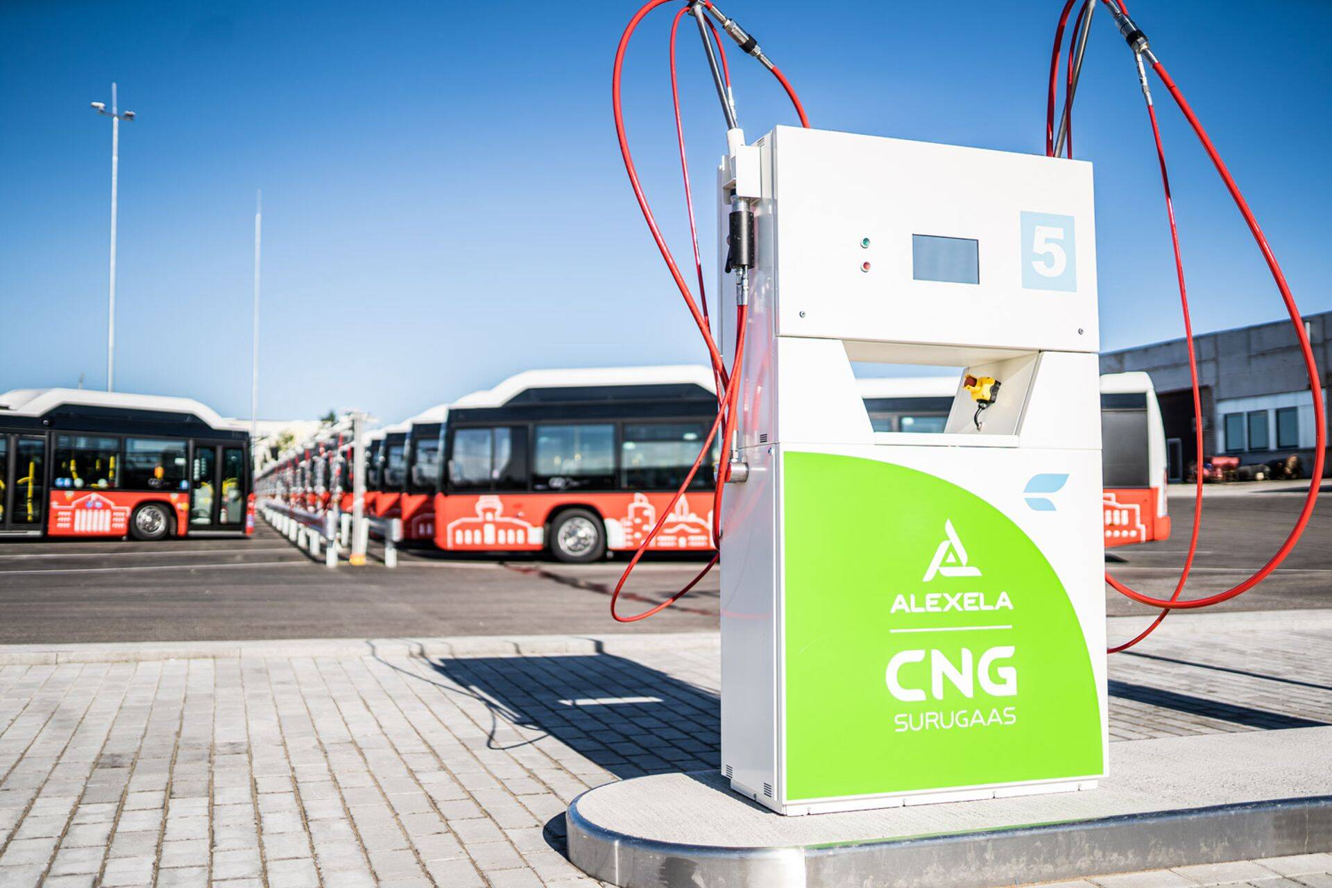 Eesti suurim CNG tankla avatakse ametlikult esmaspäeval, 1. juulil.