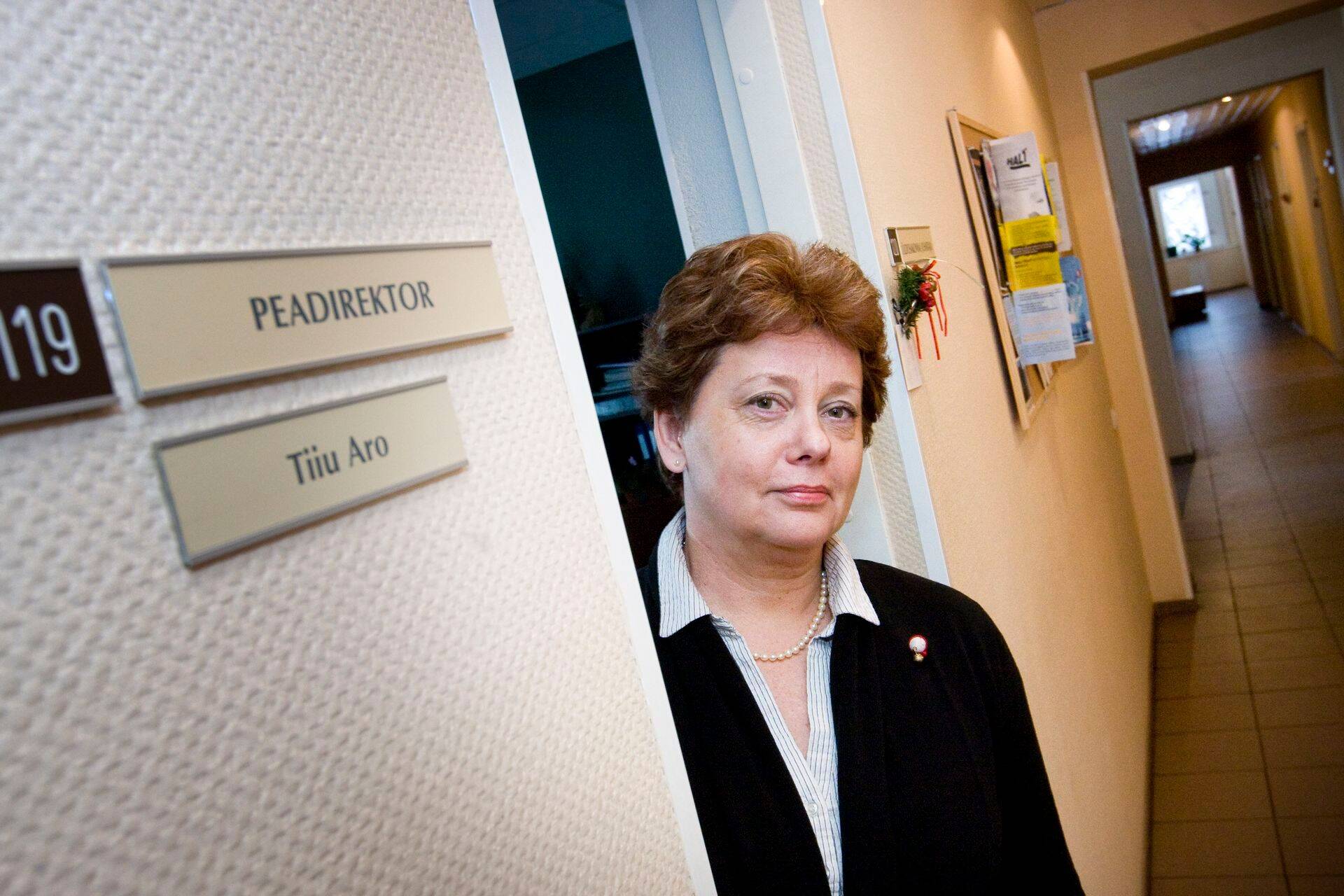 Terviseameti juht Tiiu Aro.