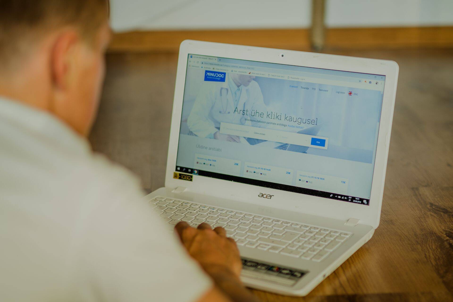 Täna avati telemeditsiini portaal minudoc.ee.