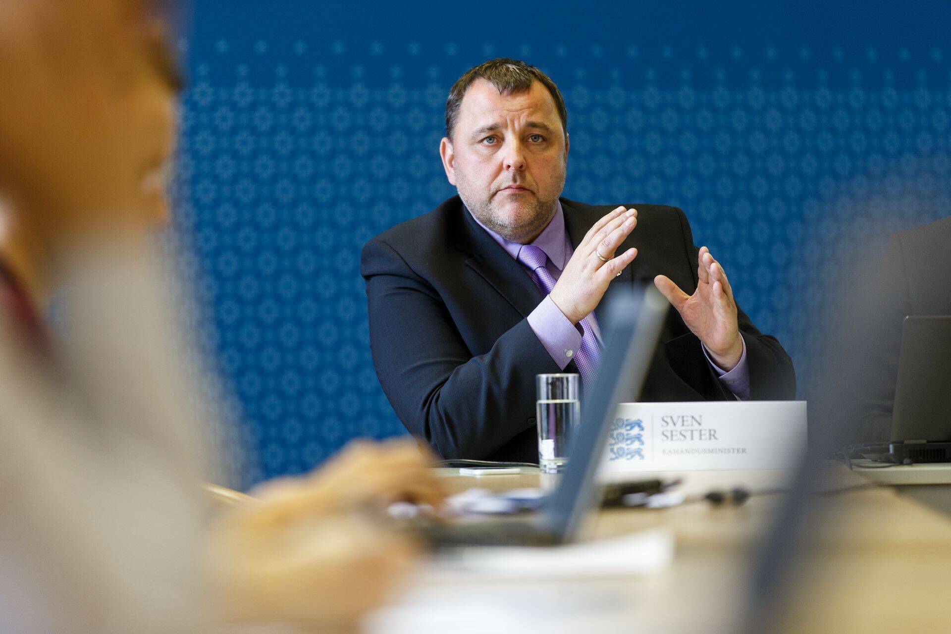 Rahandusminister Sven Sester