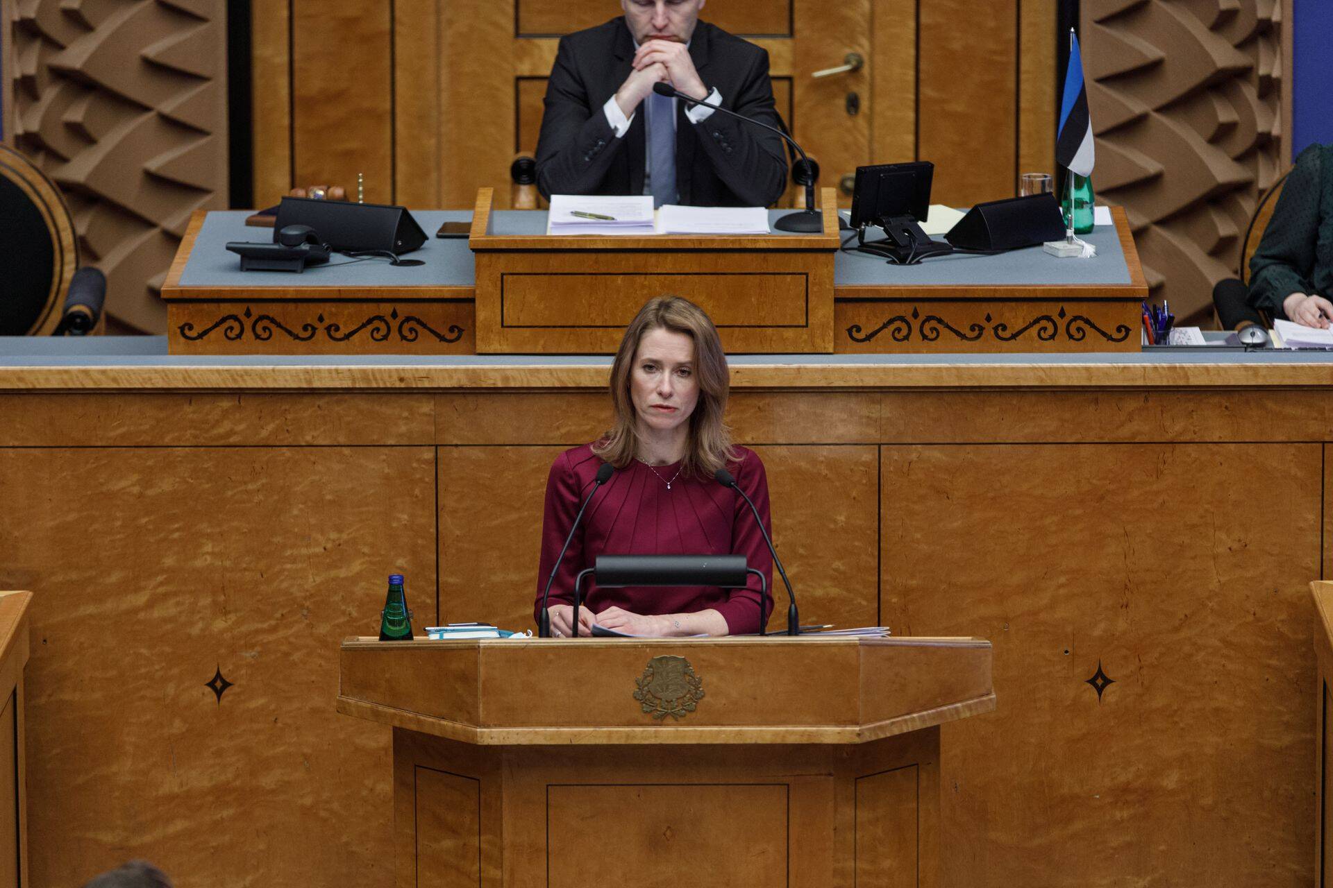 Peaminister Kaja Kallas esines sel nädalal riigikogus mitme poliitilise avaldusega, kuid ühine meel energiameetmetes valitsuspartneri Keskerakonnaga saavutati neljapäeval.